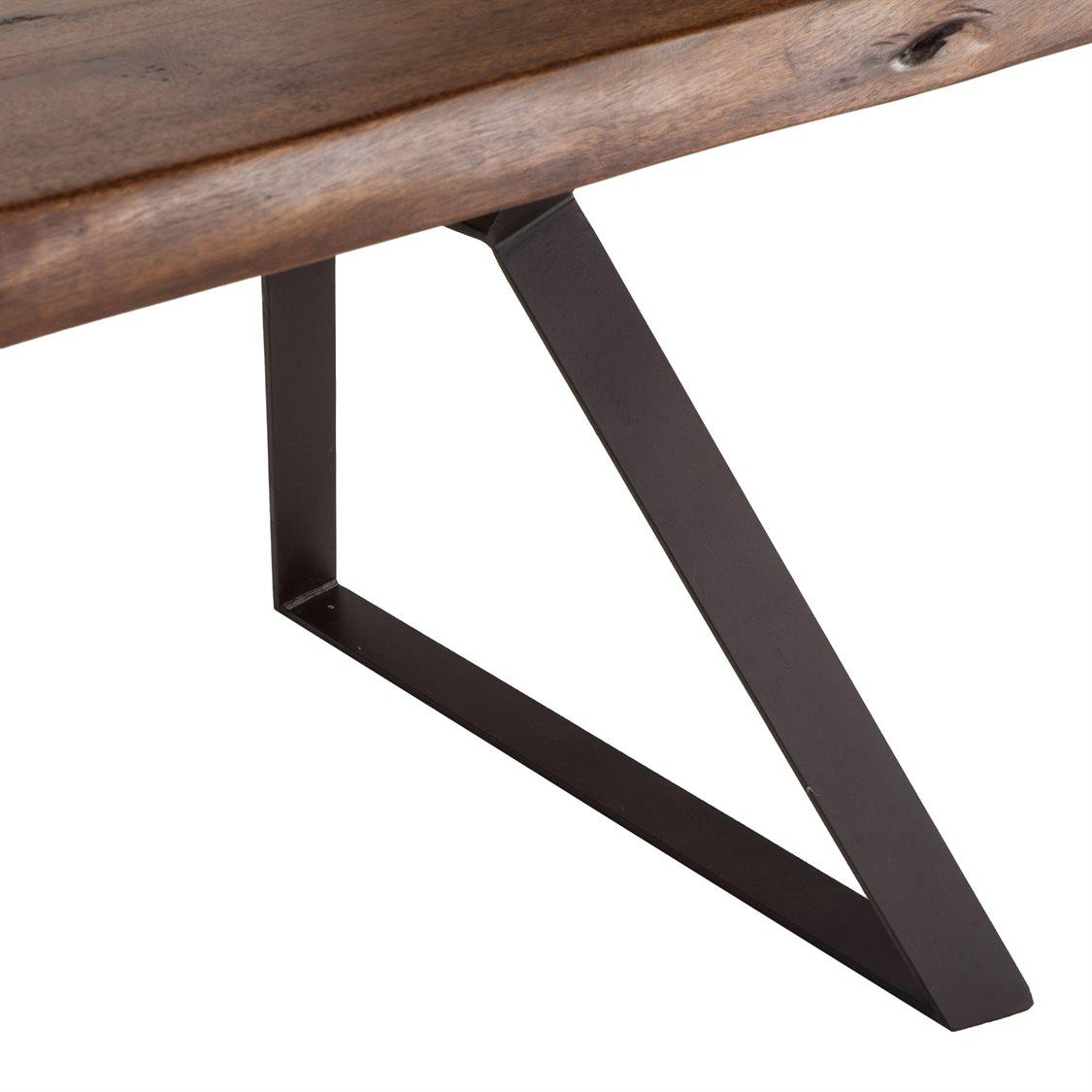 World Interiors Nottingham Rectangular Wood Walnut Dining Table