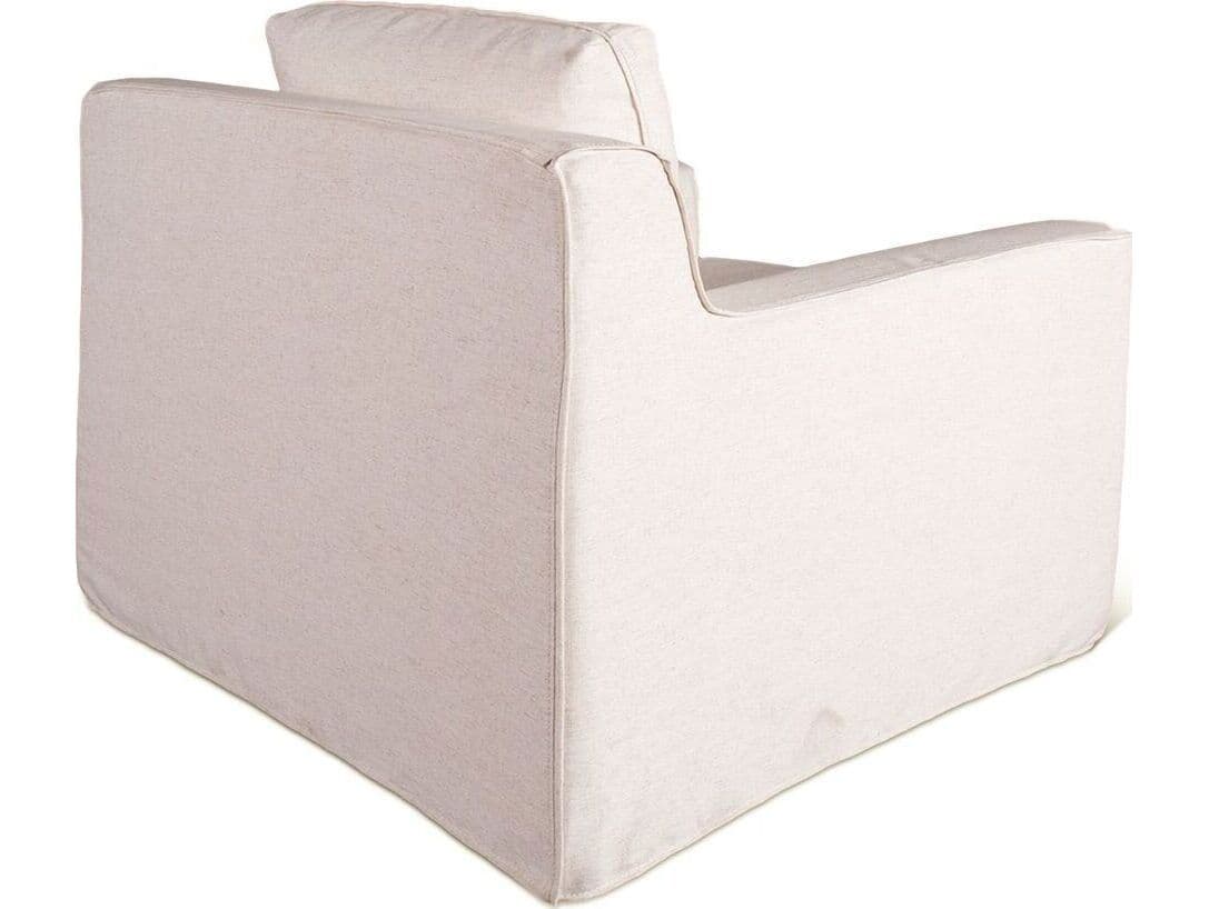 World Interiors Oliver White Accent Chair