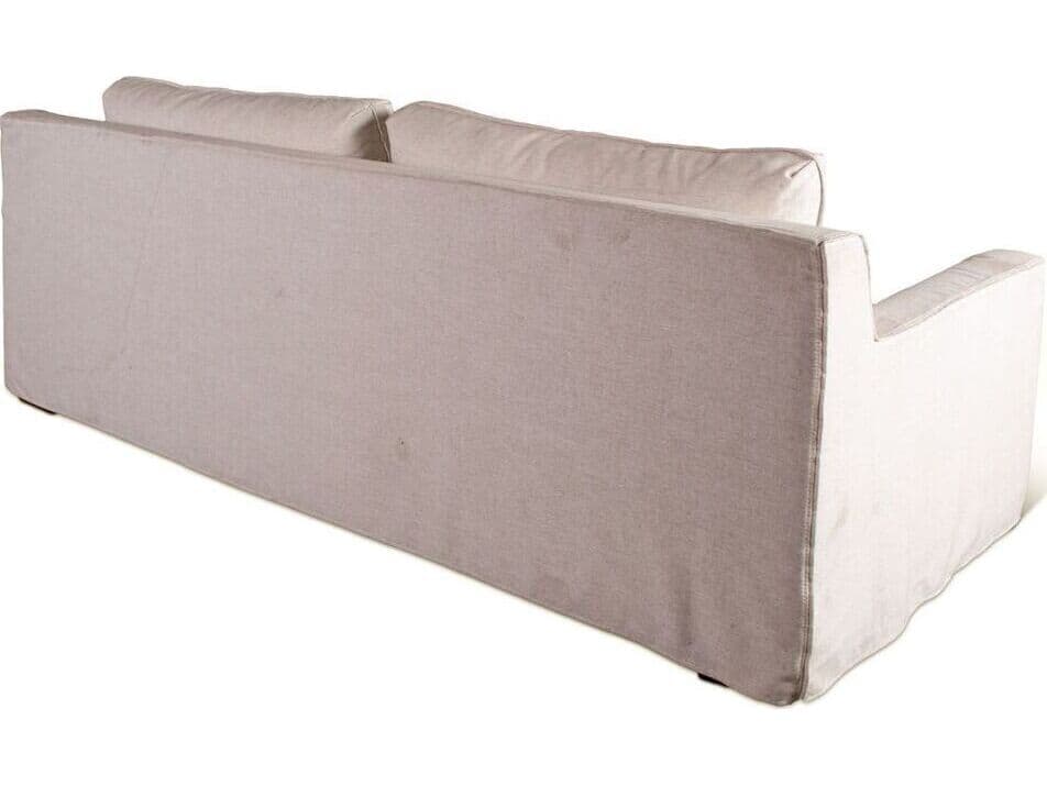 World Interiors Oliver White Upholstered Sofa