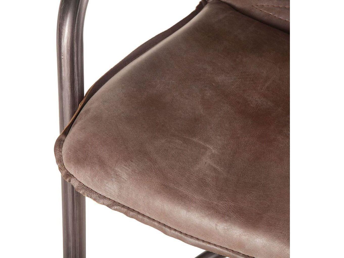 World Interiors Chiavari Leather Counter Stool