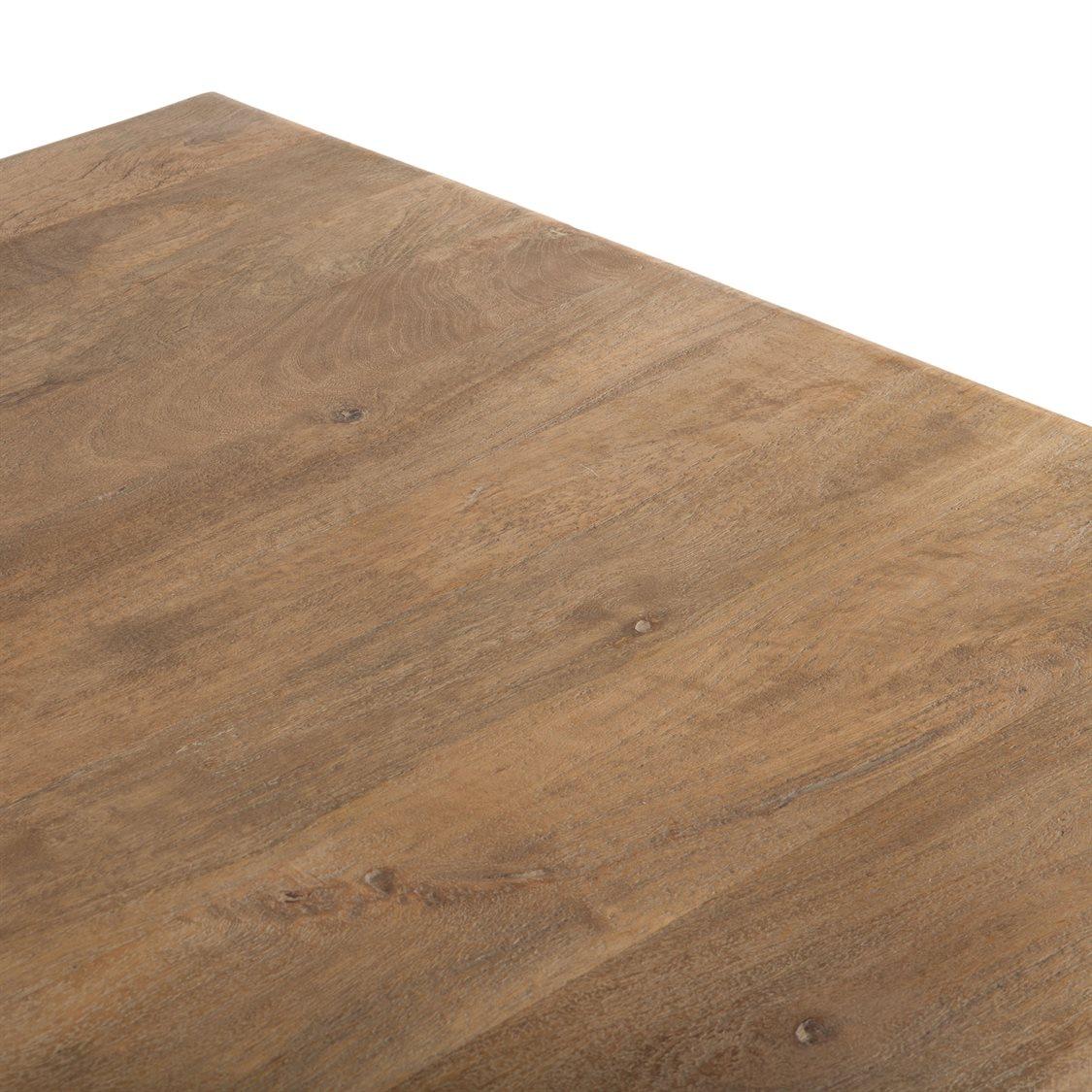 World Interiors Pengrove Rectangular Wood Antique Oak Dining Table