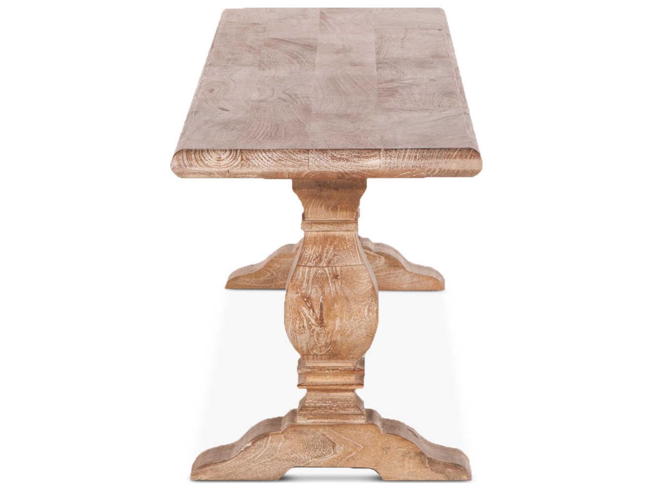 World Interiors Pengrove Antique Oak Brown Accent Bench