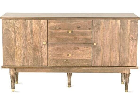 World Interiors Provence 55" Mango Wood Natural Sideboard