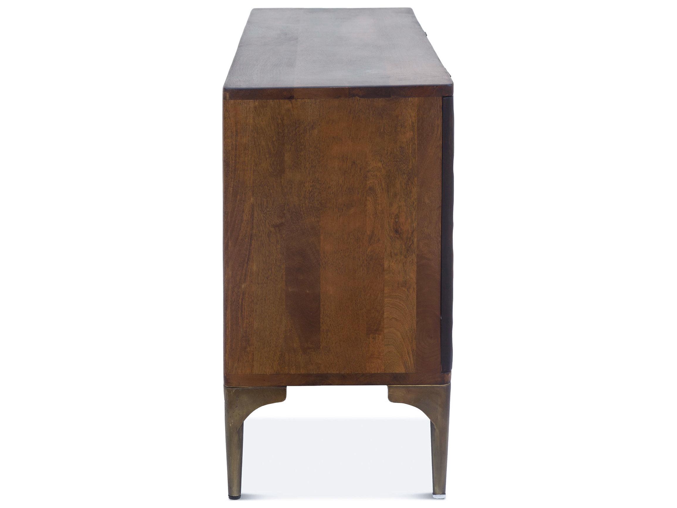 World Interiors Vallarta 66" Brown Two Tone Bronze Sideboard