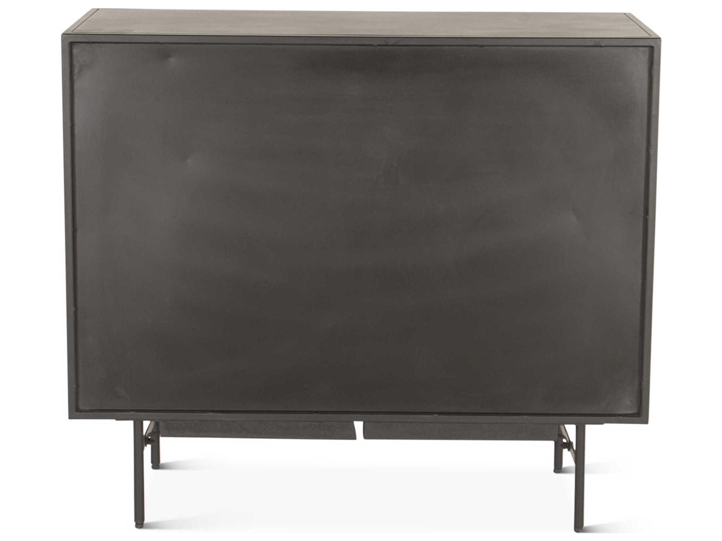 World Interiors St. George Black Bar Cabinet