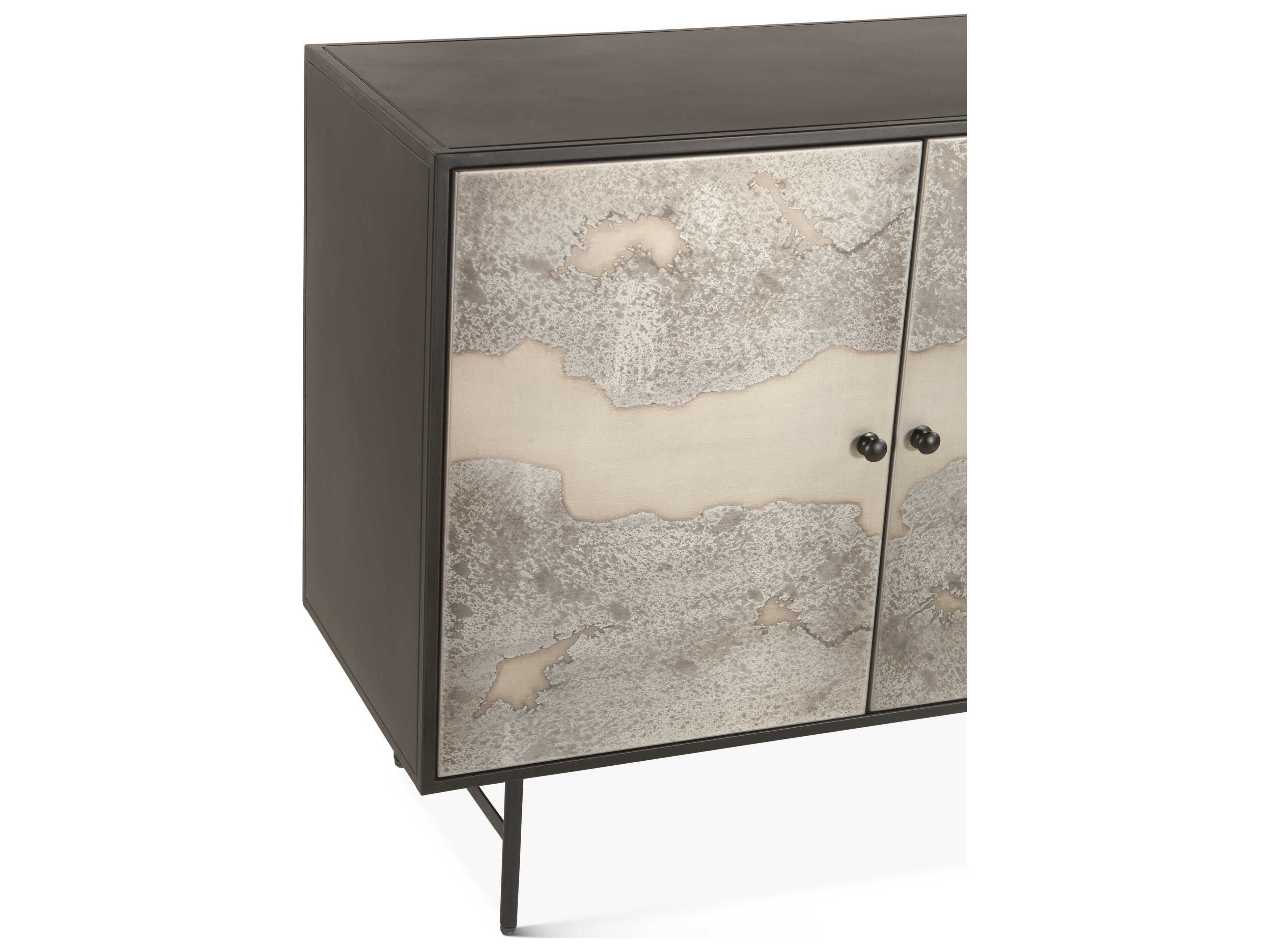 World Interiors St. George Black Bar Cabinet