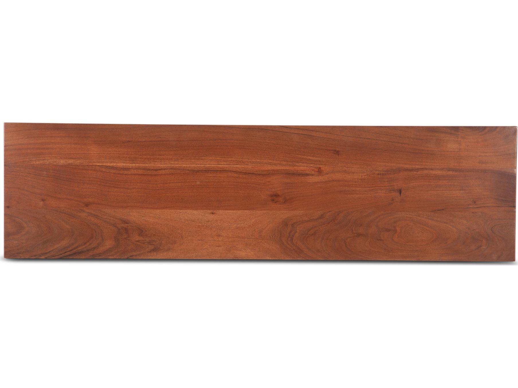 World Interiors Stavanger Cinnamon Brown Accent Bench