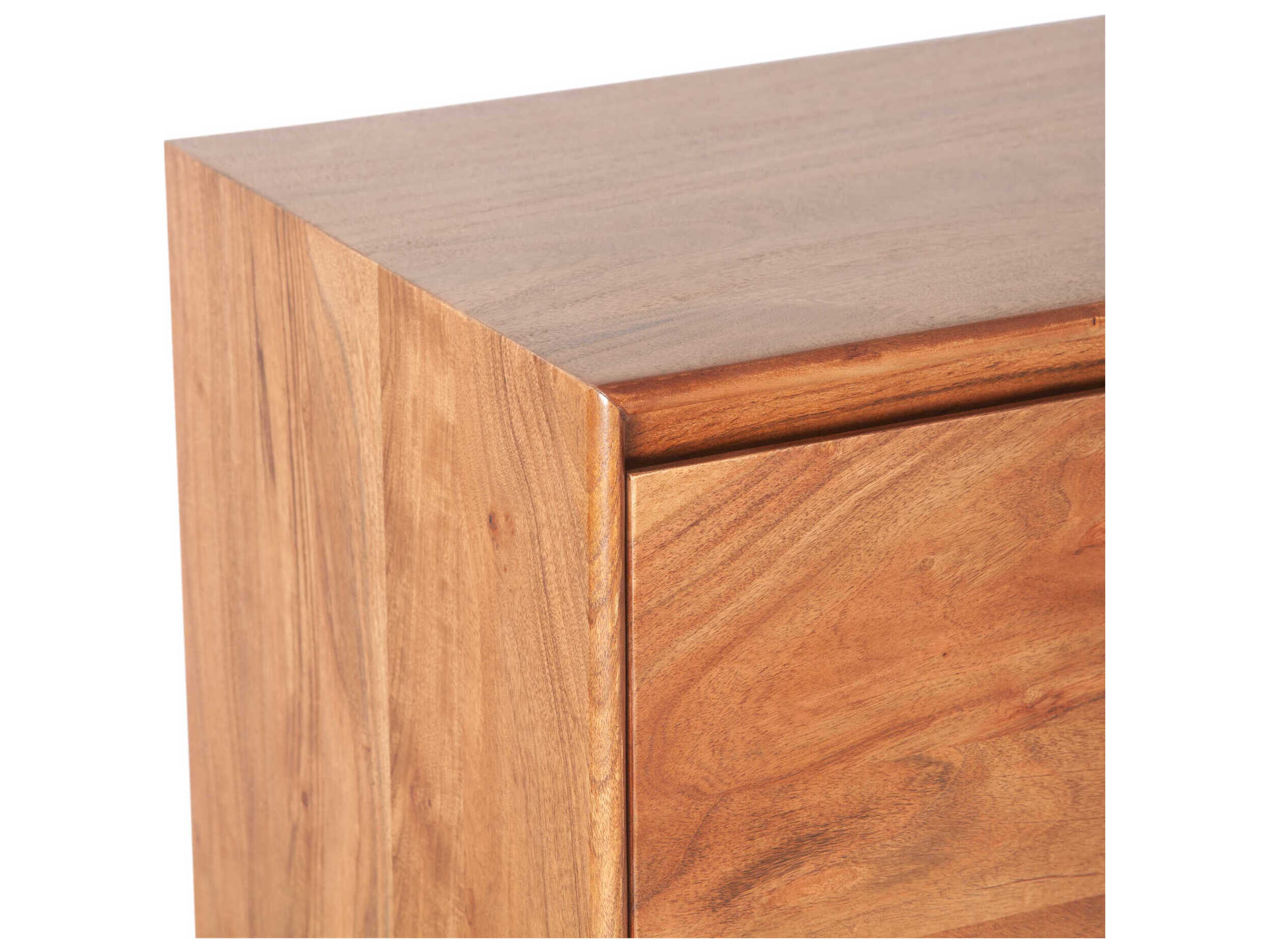 World Interiors Stavanger 68" Acacia Wood Sideboard