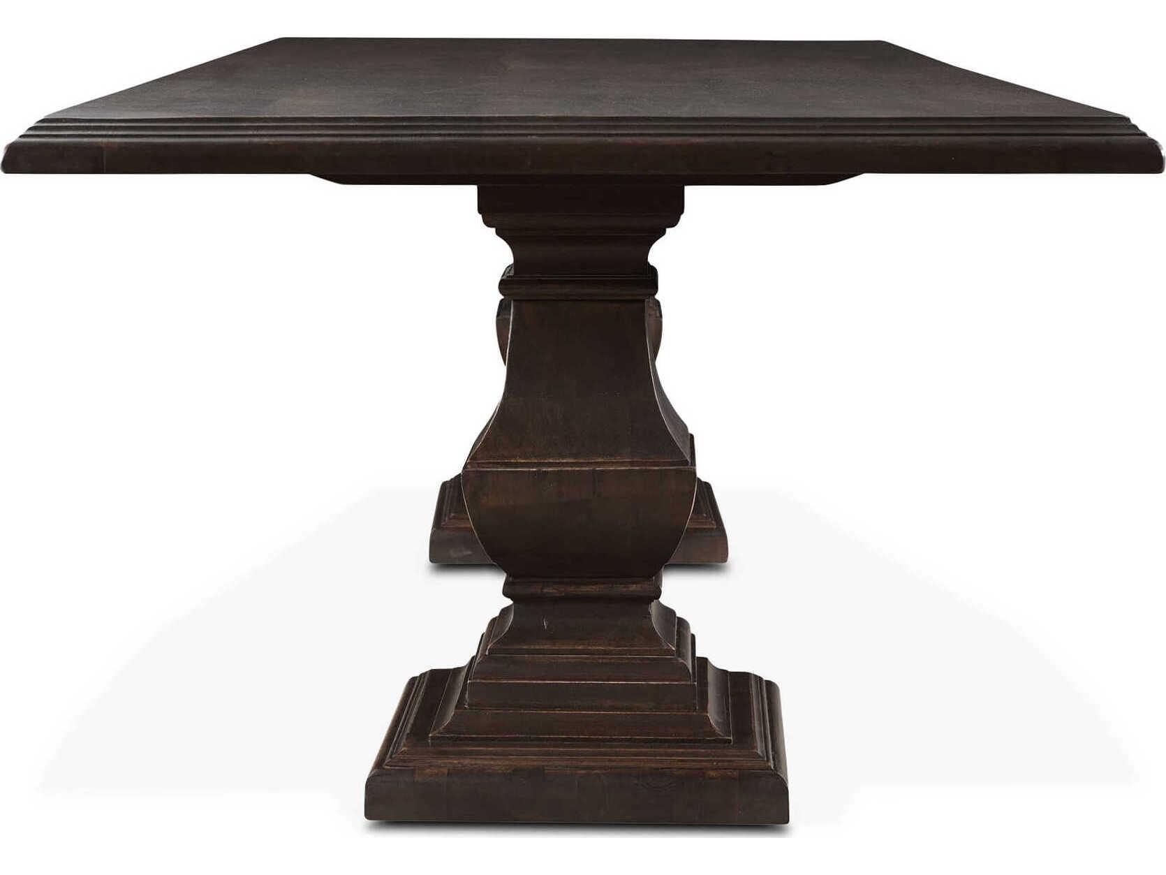World Interiors Toulon Rectangular Wood Dining Table