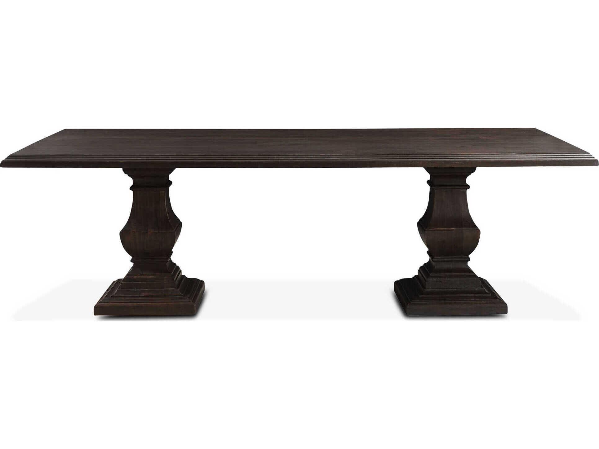 World Interiors Toulon Rectangular Wood Dining Table