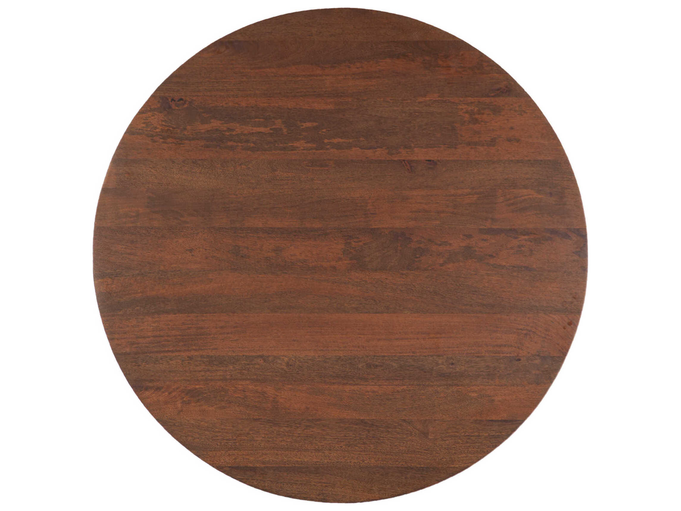 World Interiors Vallarta Round Wood Dining Table