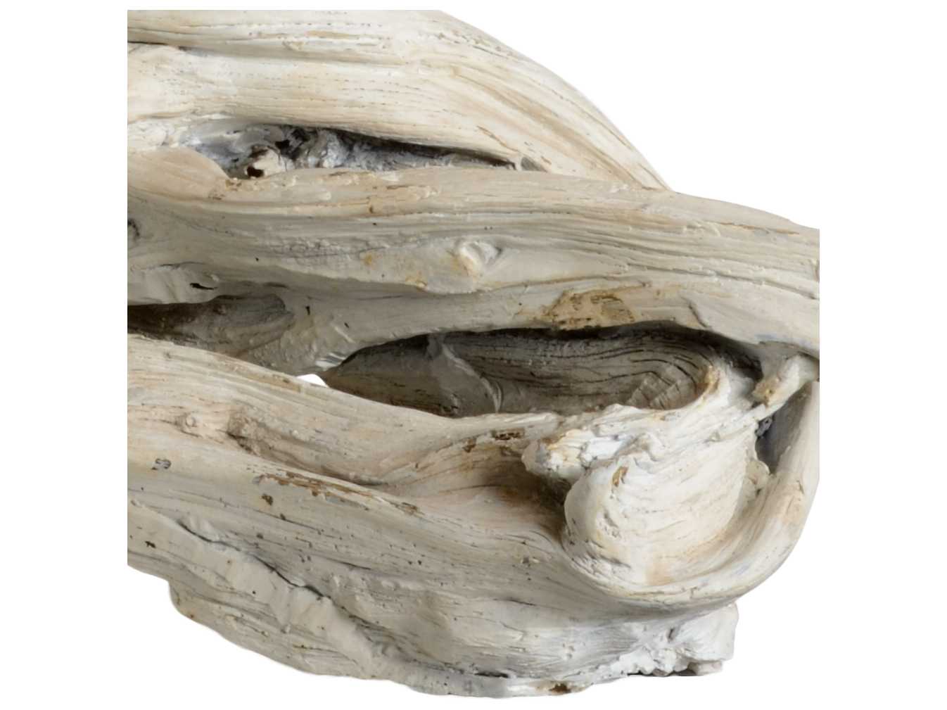 Wildwood Olmsted Antique Whitewash Natural Linen Buffet Lamp