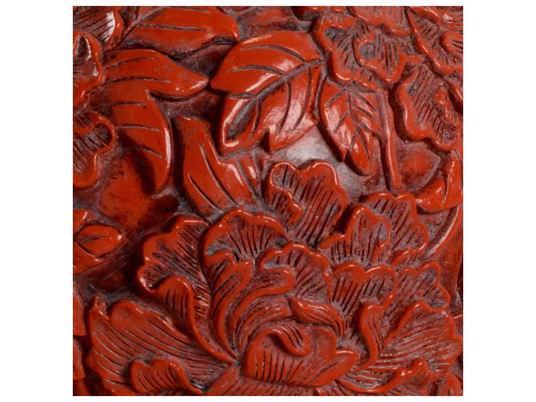 Wildwood Edith Red Black Silkette Buffet Lamp