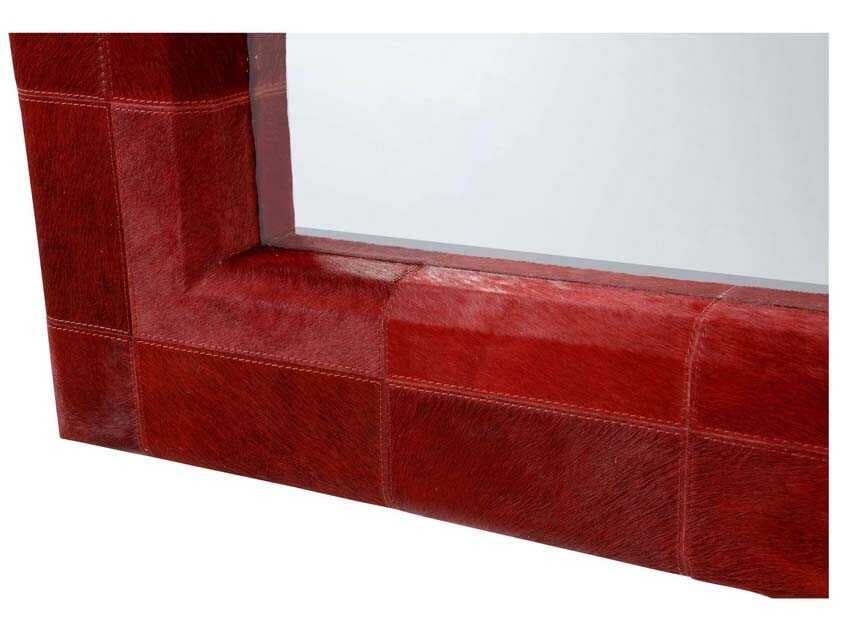 Wildwood Denise Mcgaha Taurus Red Square Wall Mirror