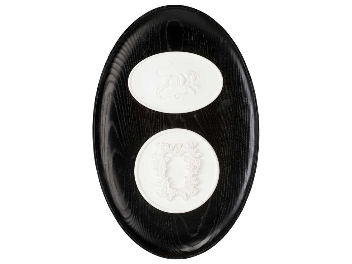 Wildwood Denise Mcgaha Black Matte White Decatur Framed Intaglios