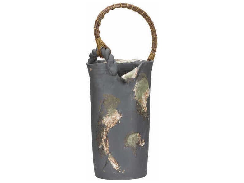 Wildwood Shiga Green Black Tea Ceremony Vase