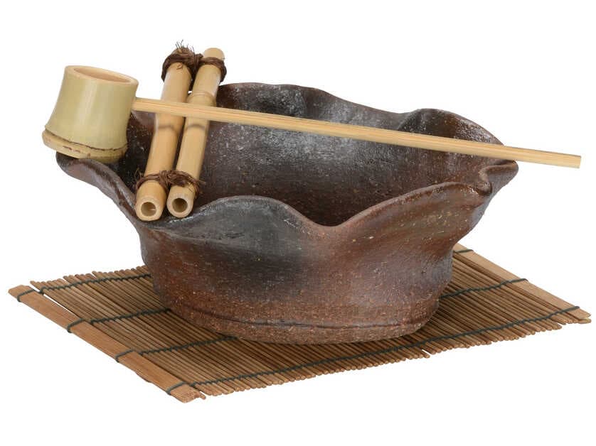 Wildwood Shiga Black Brown Shokubutsu Ao Vessel