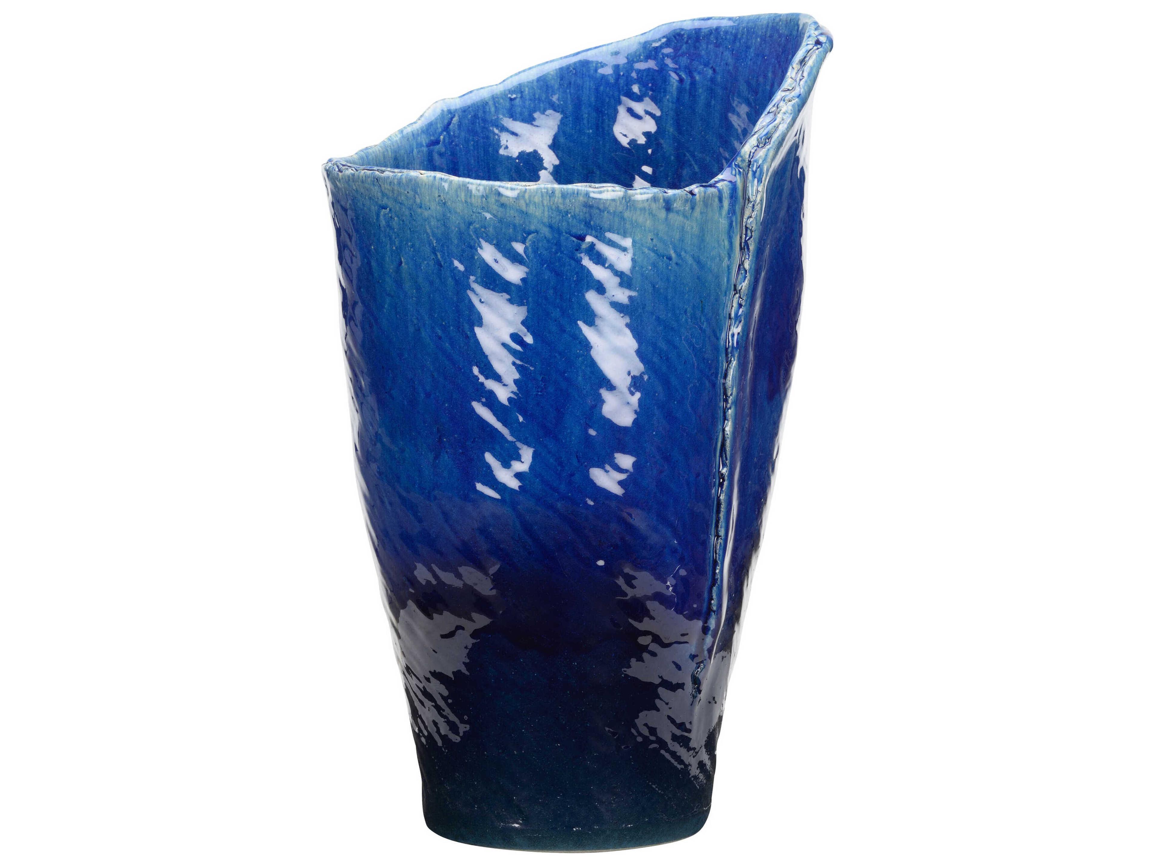 Wildwood Shiga Okinawa Indigo Vase