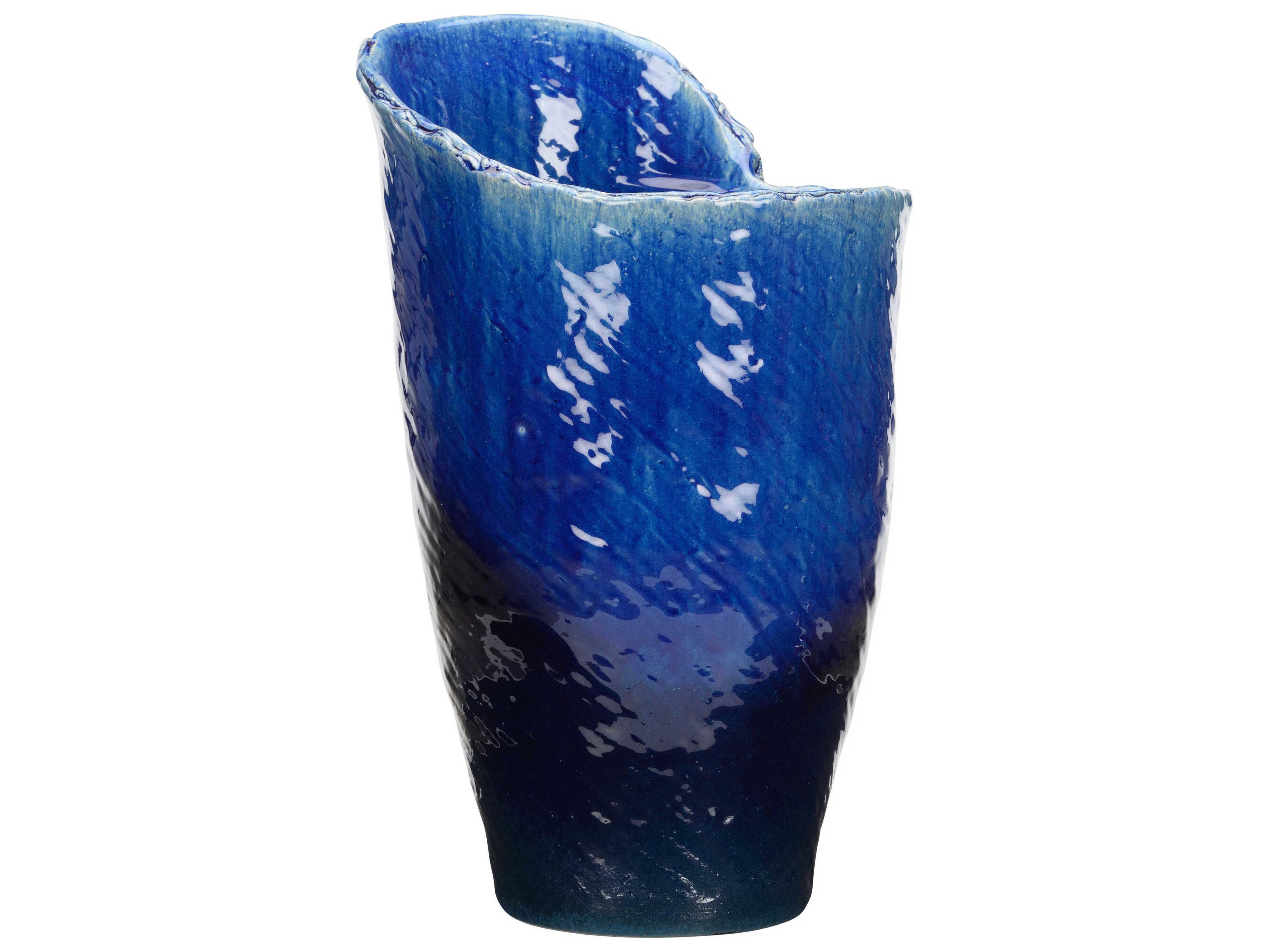 Wildwood Shiga Okinawa Indigo Vase