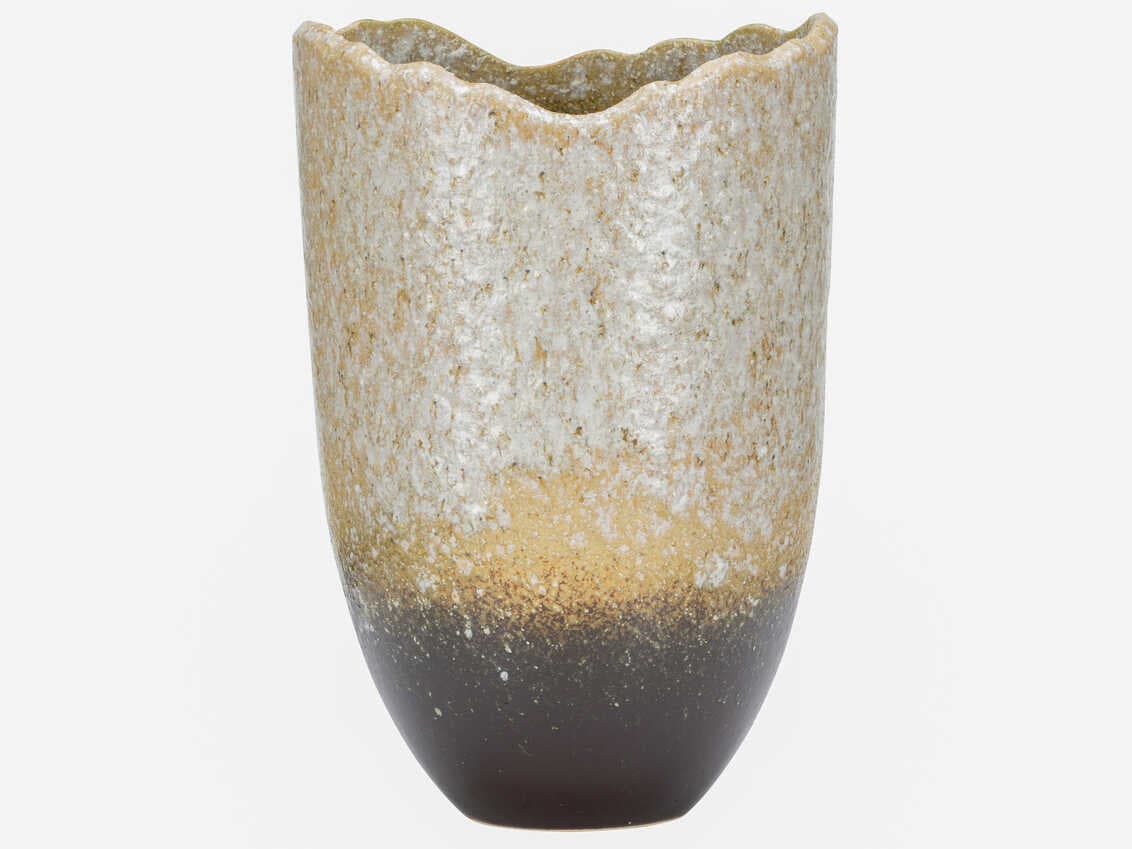 Wildwood Shiga Green Cream Gizagiza Vase