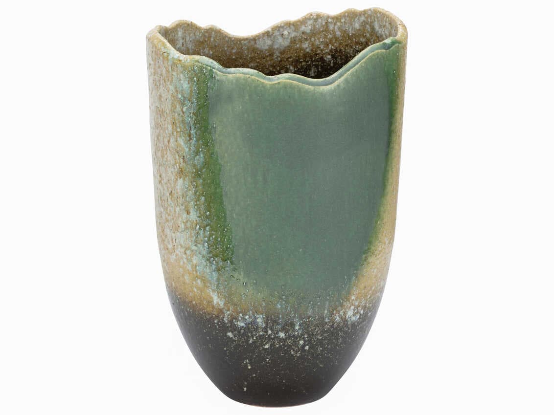 Wildwood Shiga Green Cream Gizagiza Vase