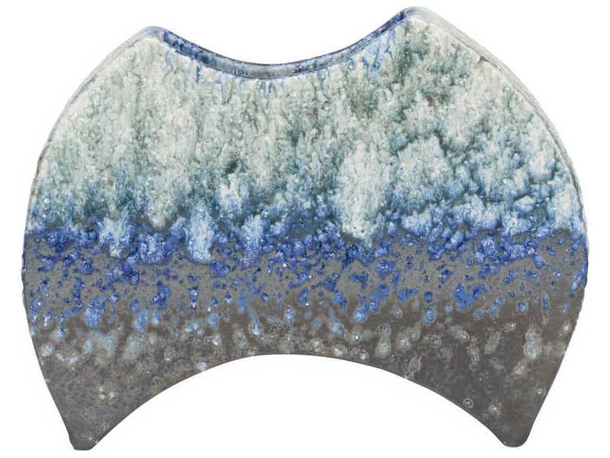 Wildwood Shiga Kerama Indigo Vase