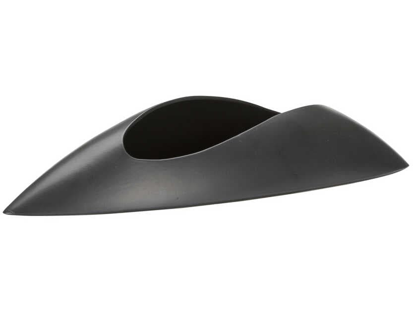 Wildwood Shiga Black Glaze Ikebana Vase