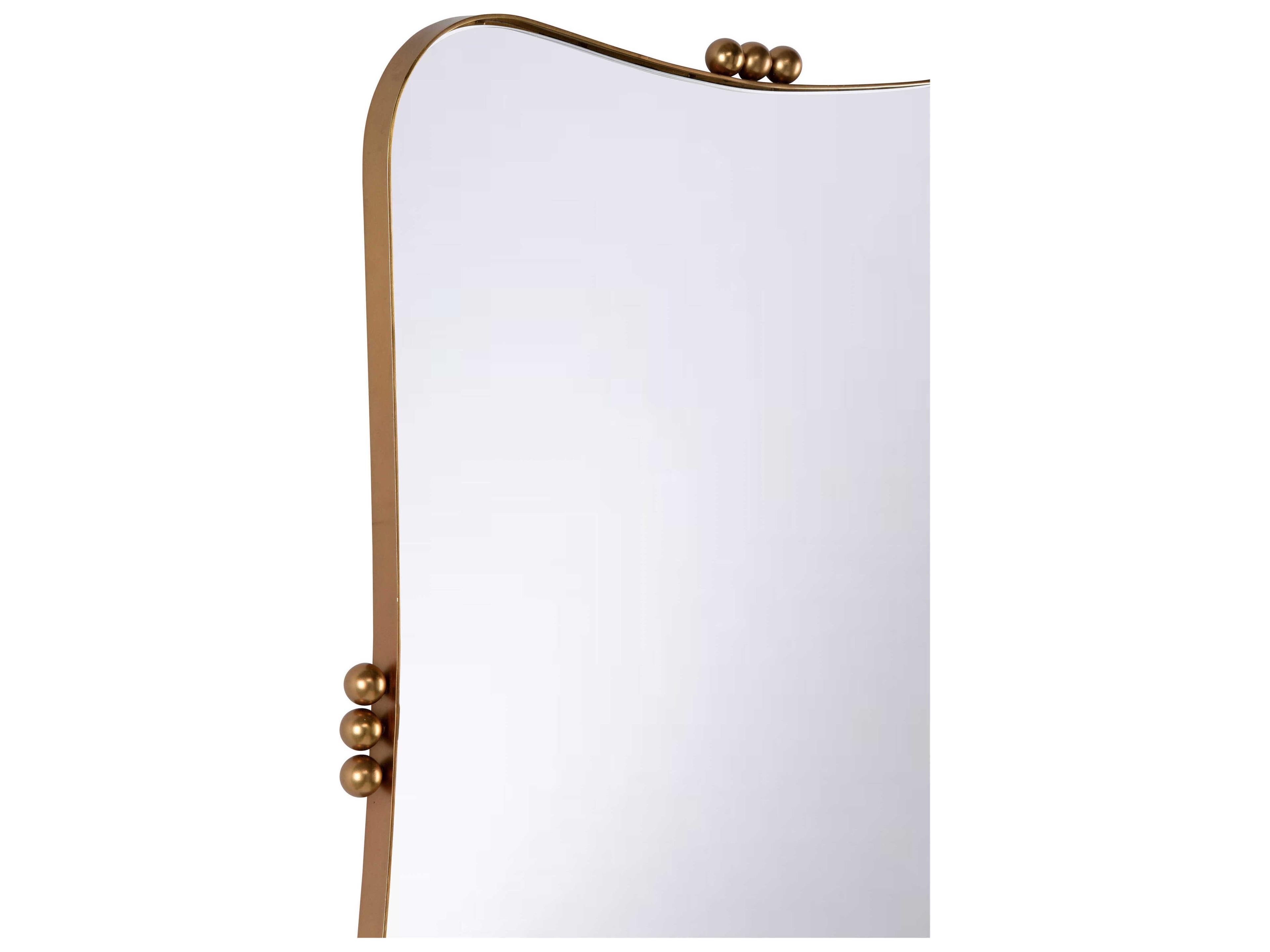 Wildwood Rialto Antique Brass Wall Mirror