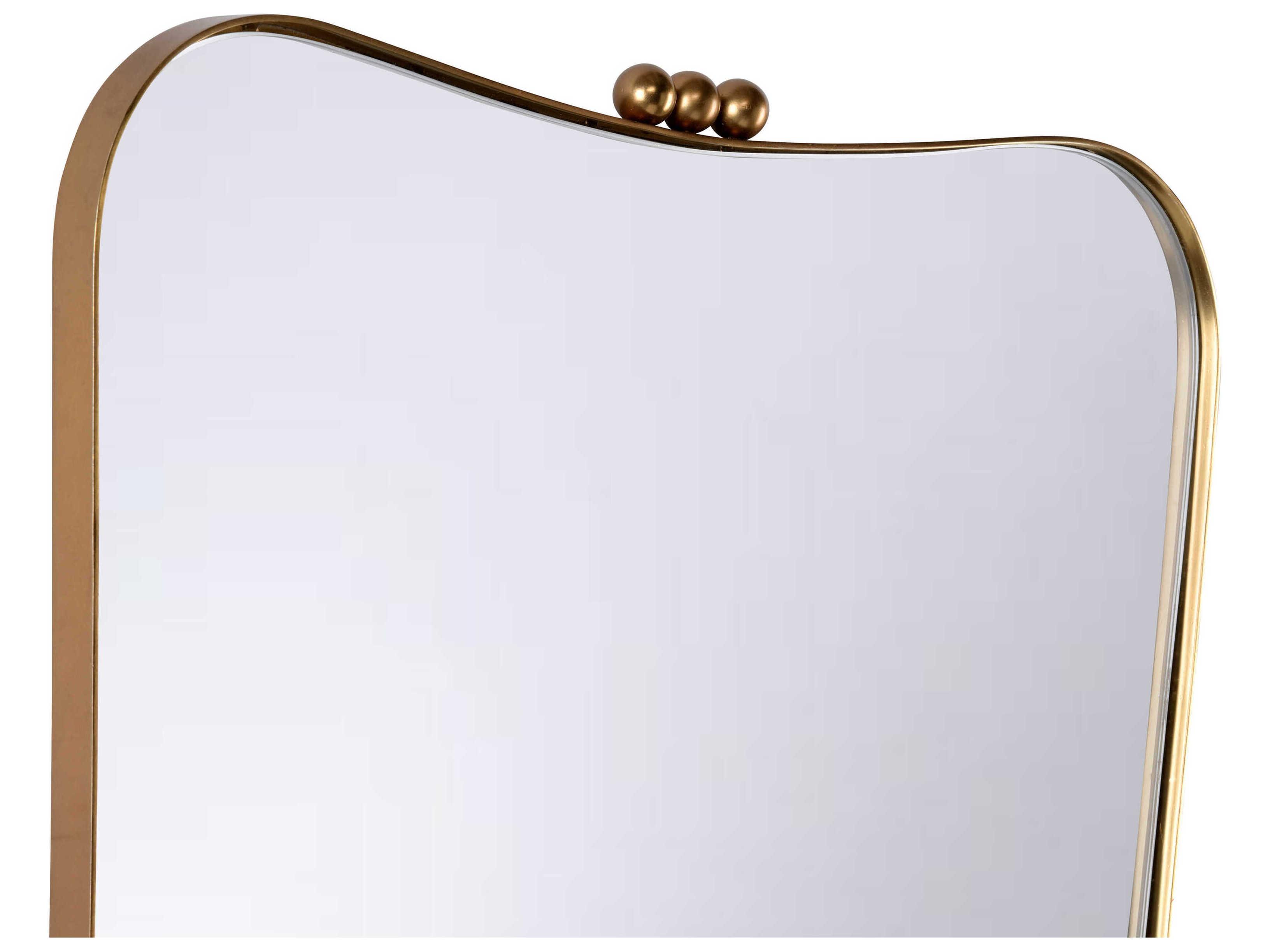Wildwood Rialto Antique Brass Wall Mirror