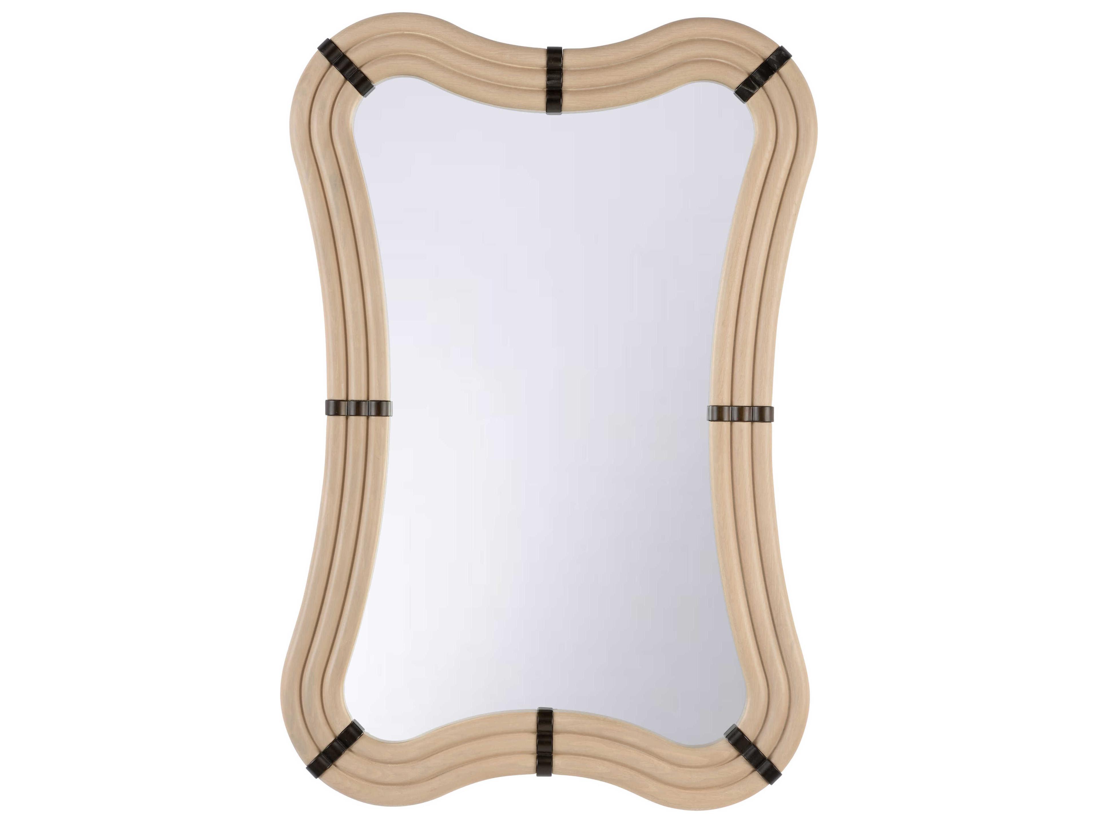 Wildwood Perret White Oak Coffee Bronze Wall Mirror