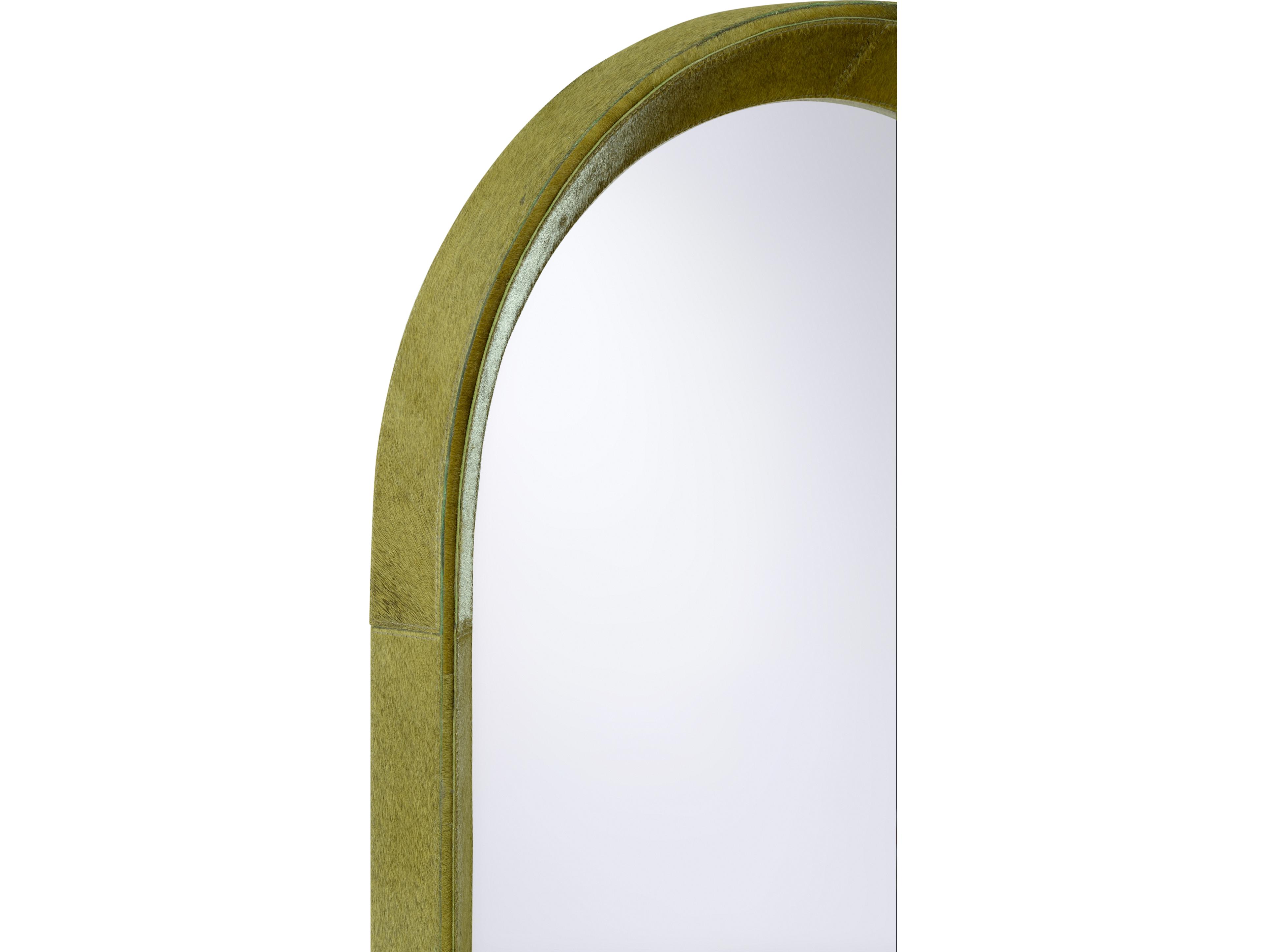 Wildwood Green Clear Plain Wall Mirror Oval