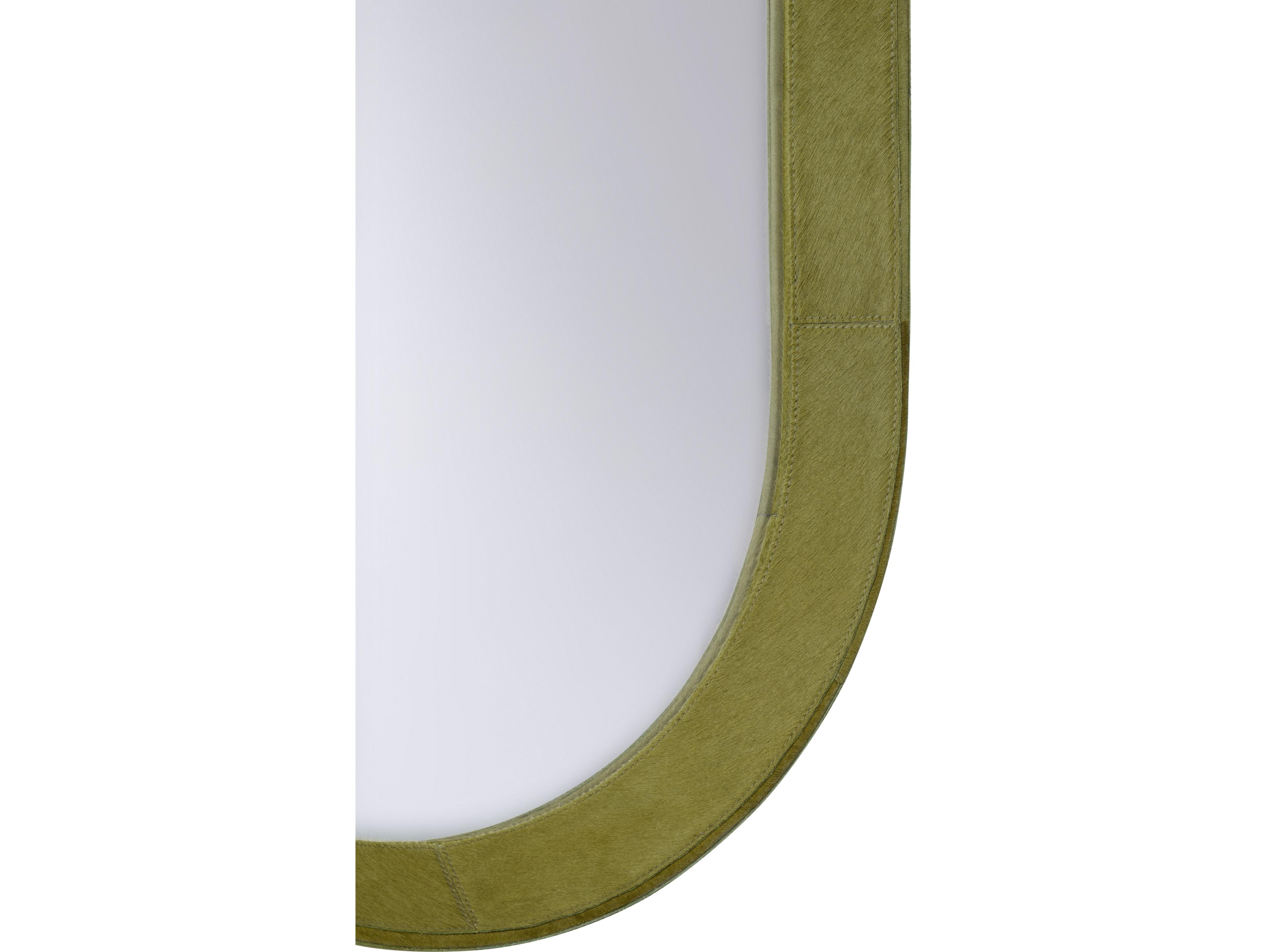 Wildwood Green Clear Plain Wall Mirror Oval