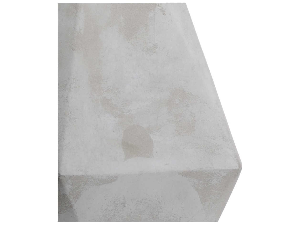 Wildwood Orton Concrete Gray Off White Linen Table Lamp