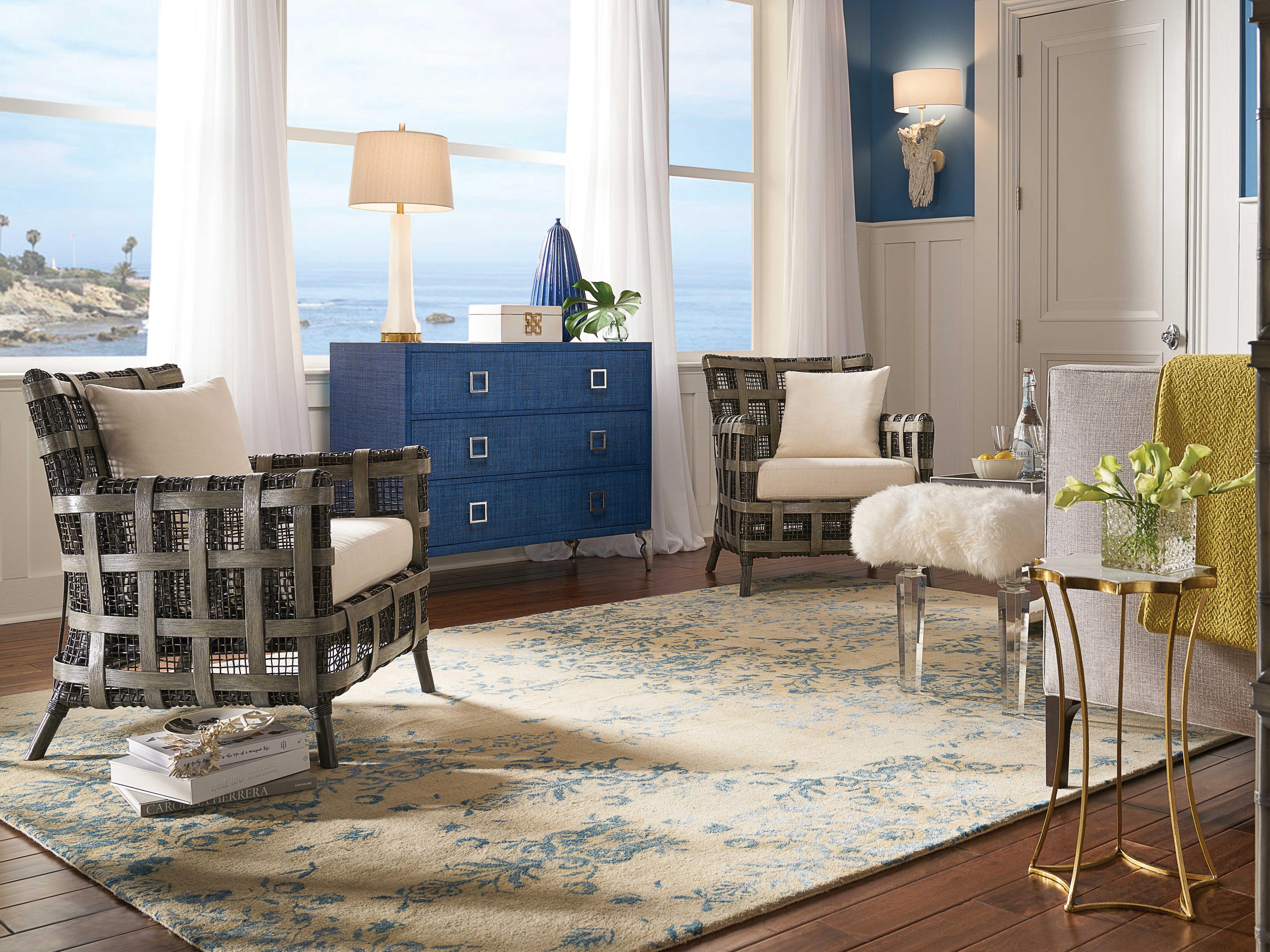 Wildwood Crawford White Upholstered Accent Bench