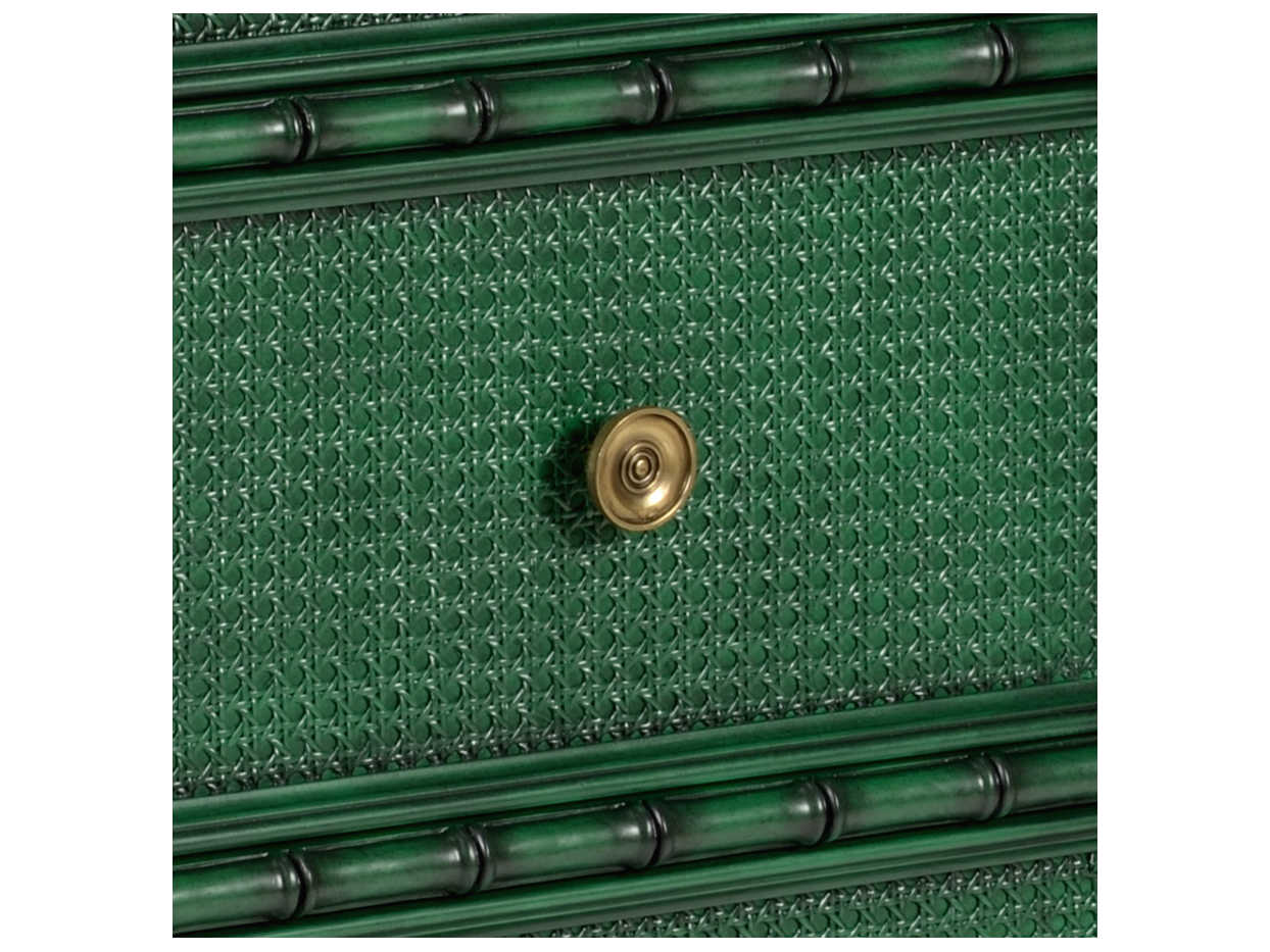 Wildwood Borneo Emerald Green Hardwood Accent Chest