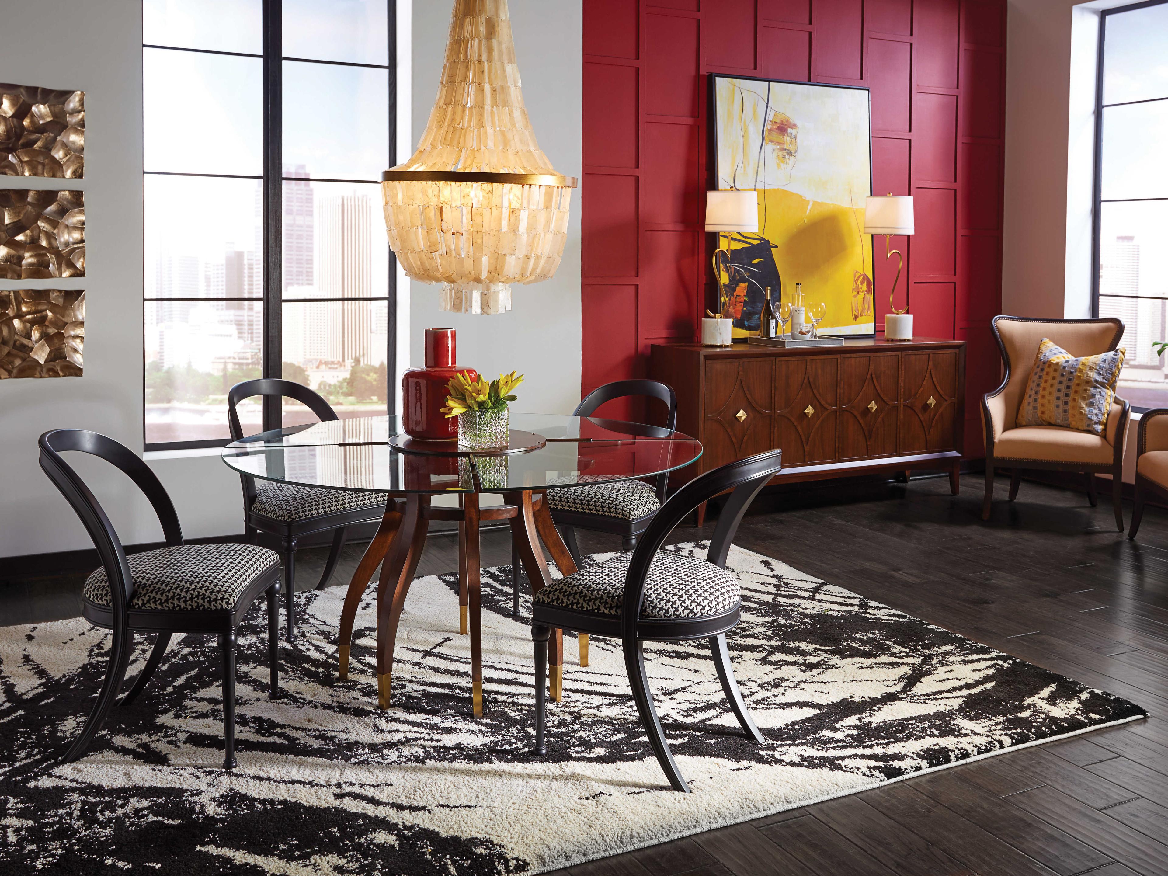 Wildwood Diamond 72" Walnut Wood Veneer Sideboard