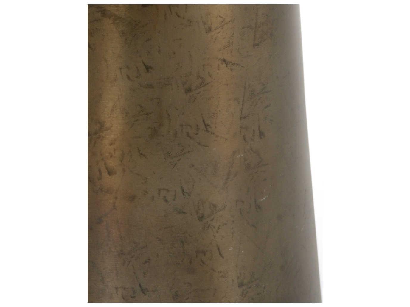 Wildwood Rothko Round Bronze End Table