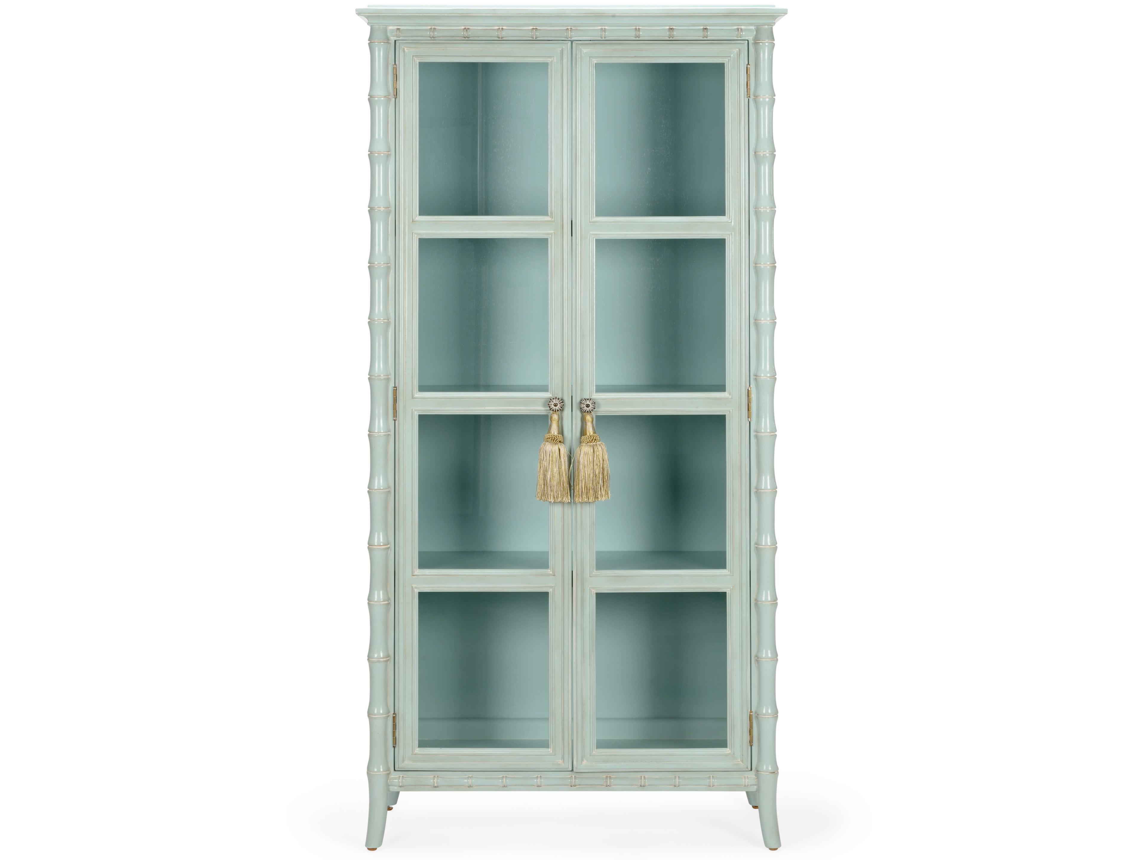 Wildwood Cape Cod Green Display Cabinet