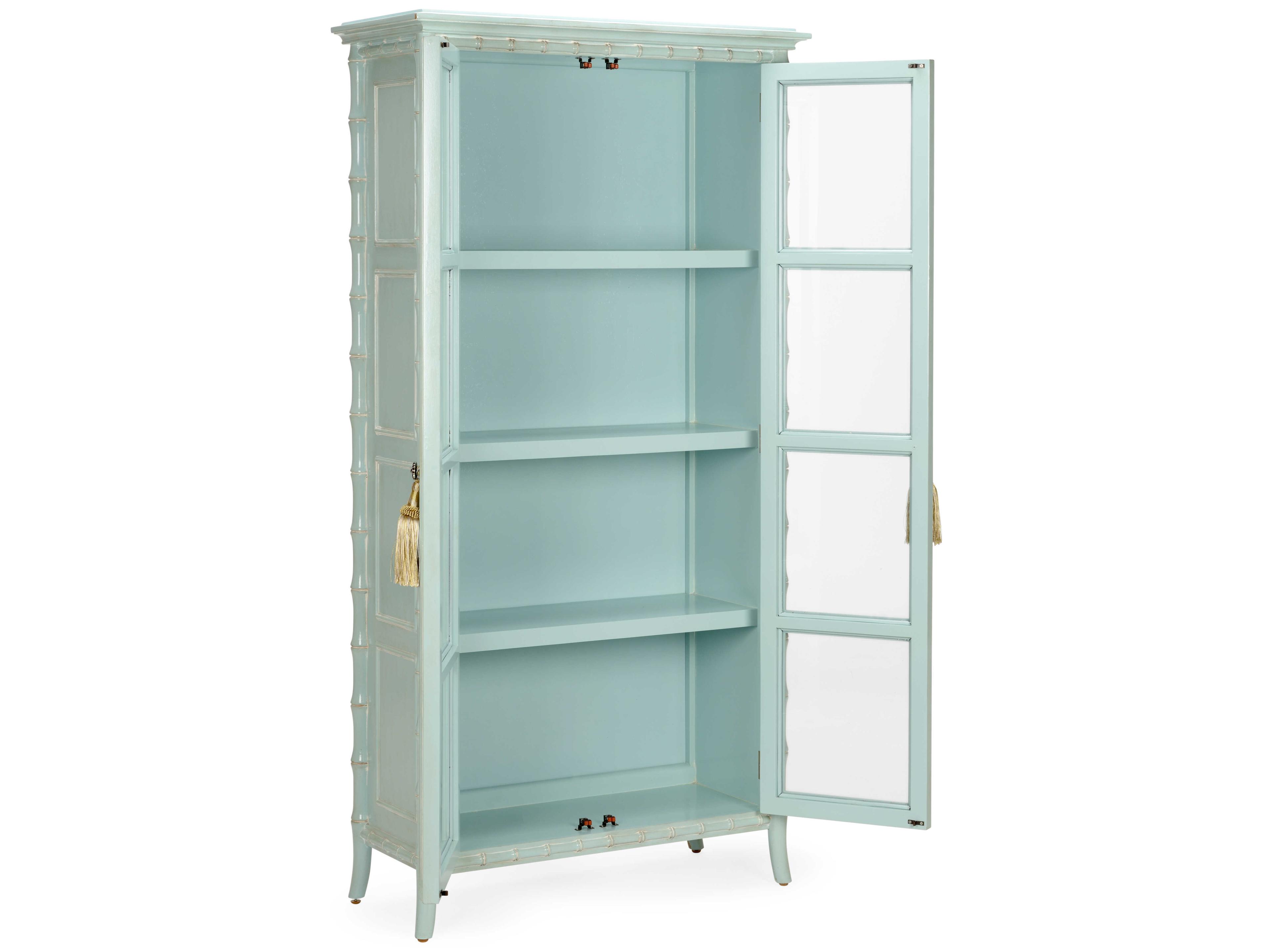 Wildwood Cape Cod Green Display Cabinet