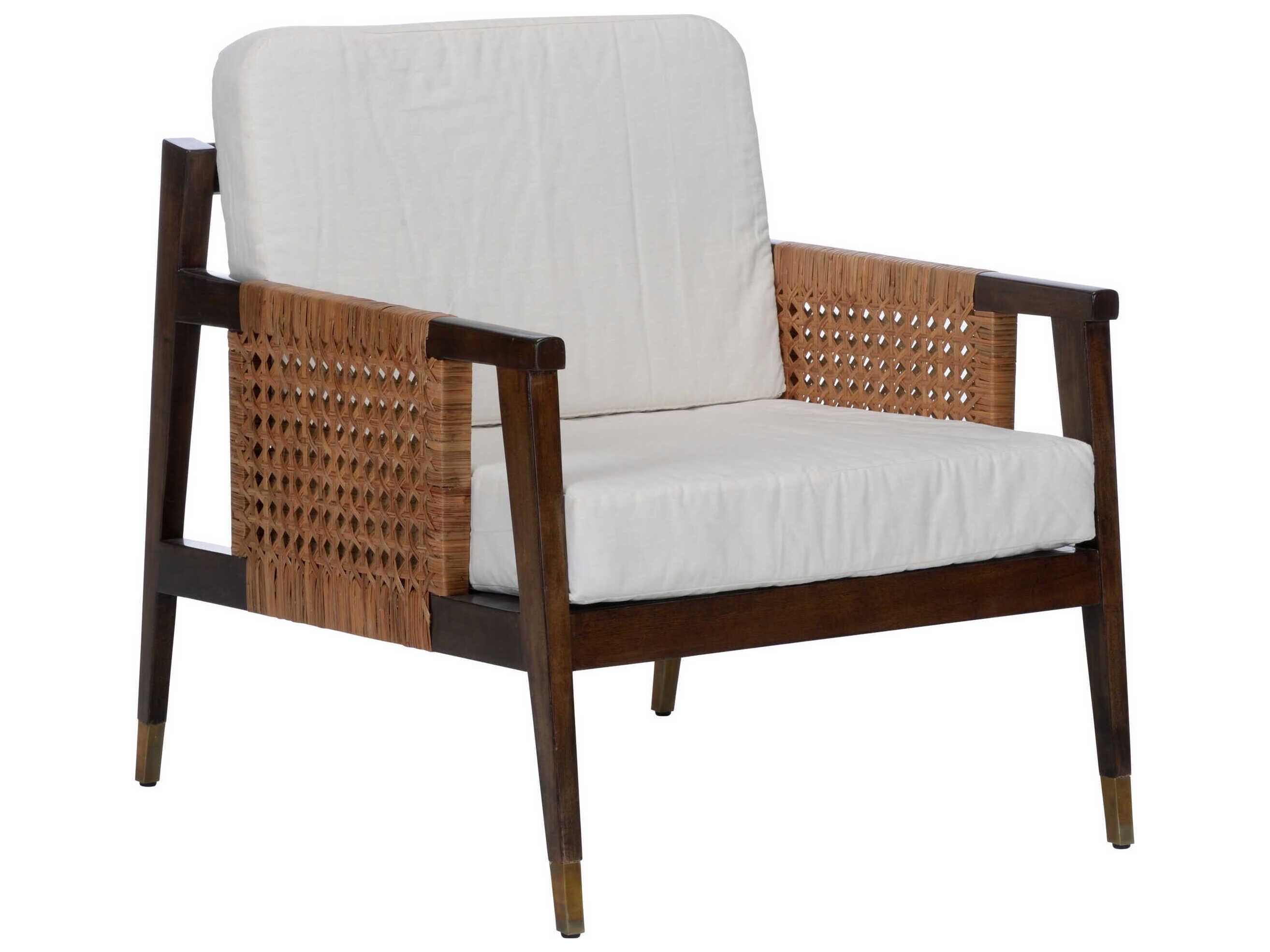 Wildwood Isle Of Palms Brown Fabric Accent Chair
