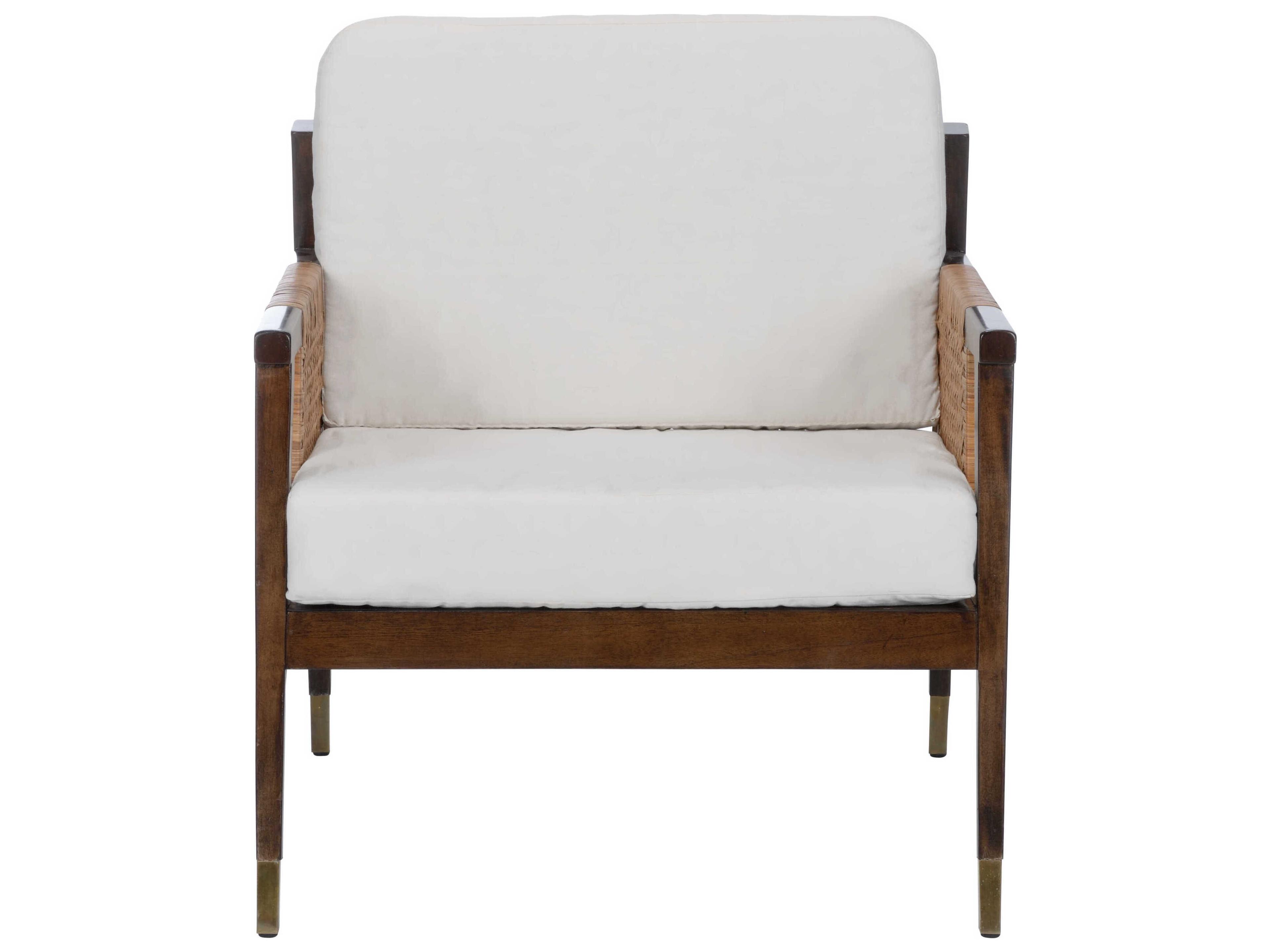 Wildwood Isle Of Palms Brown Fabric Accent Chair