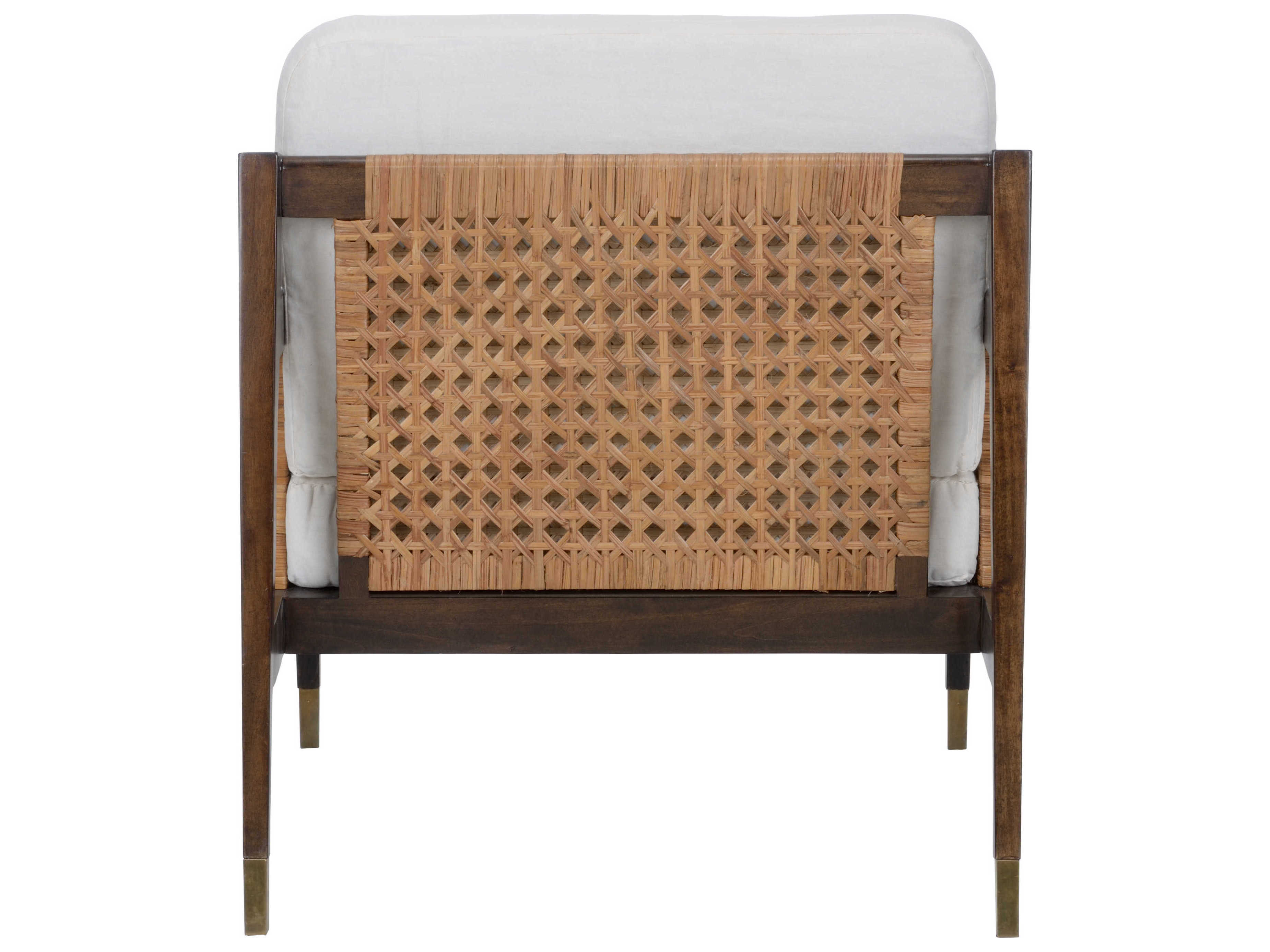 Wildwood Isle Of Palms Brown Fabric Accent Chair