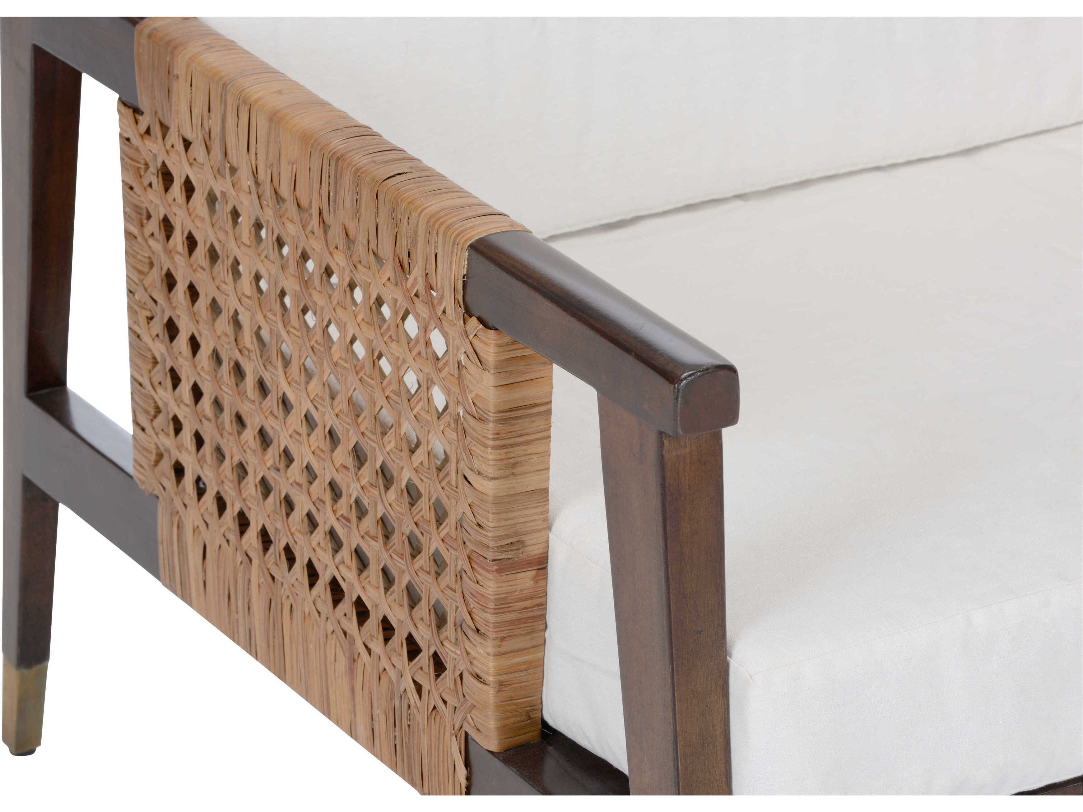 Wildwood Isle Of Palms Brown Fabric Accent Chair