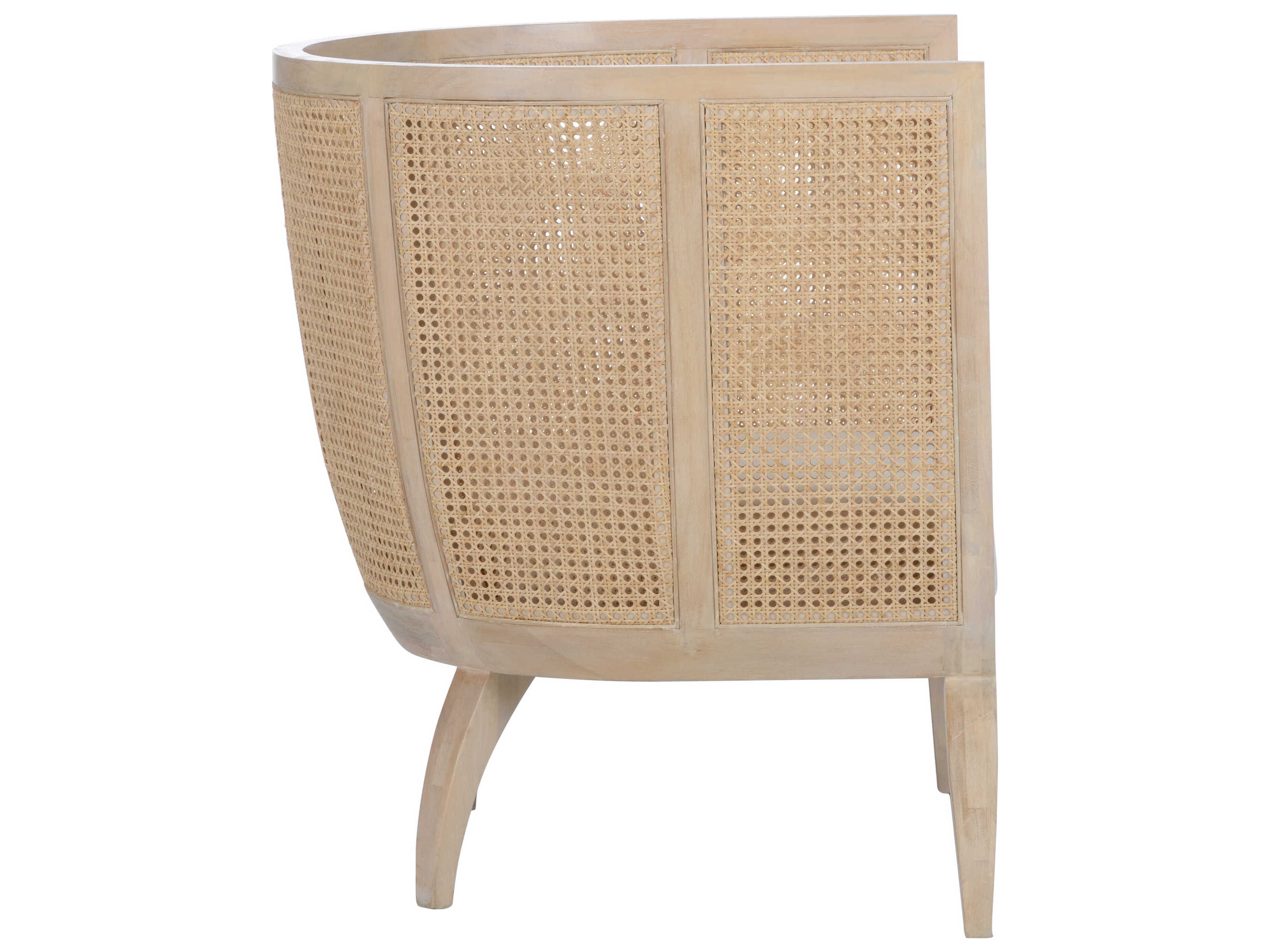Wildwood Trudy Beige Fabric Accent Chair
