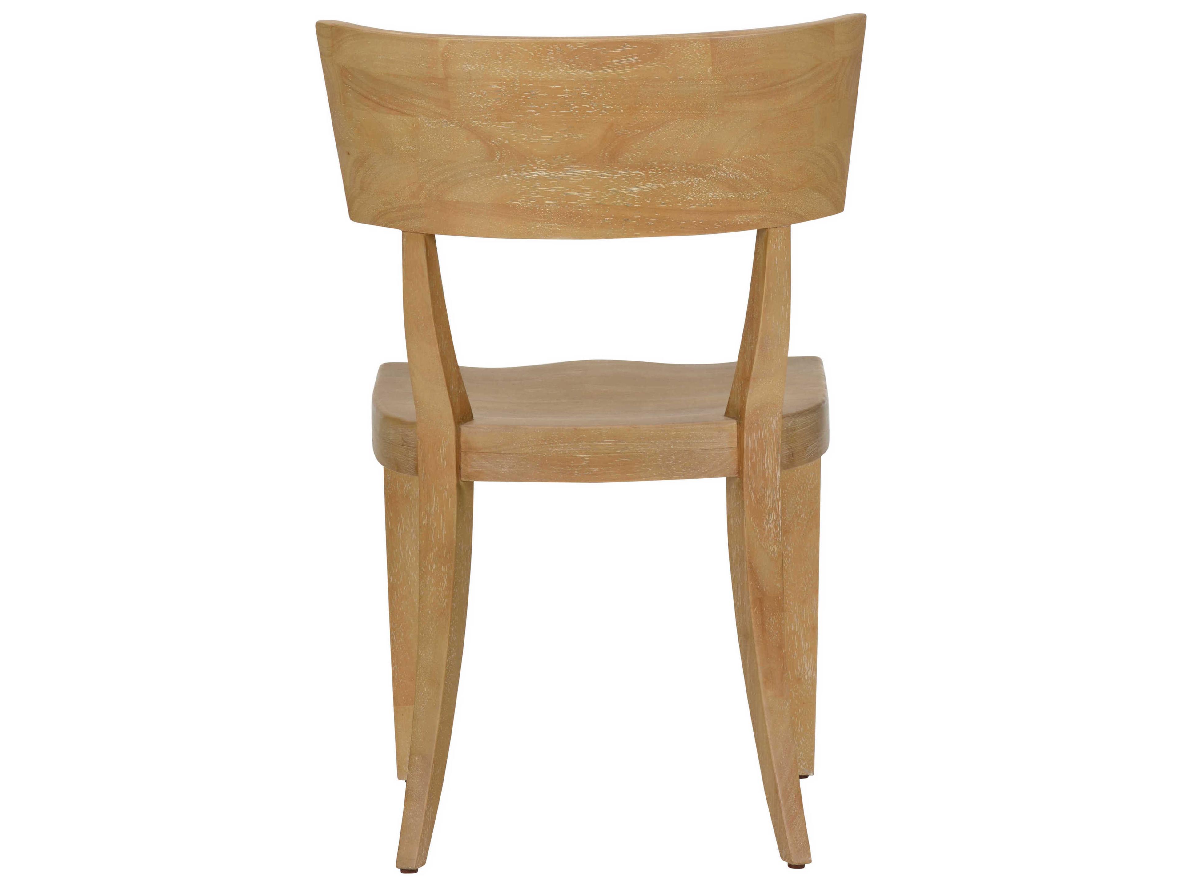 Wildwood Juhl Rubberwood Brown Side Dining Chair