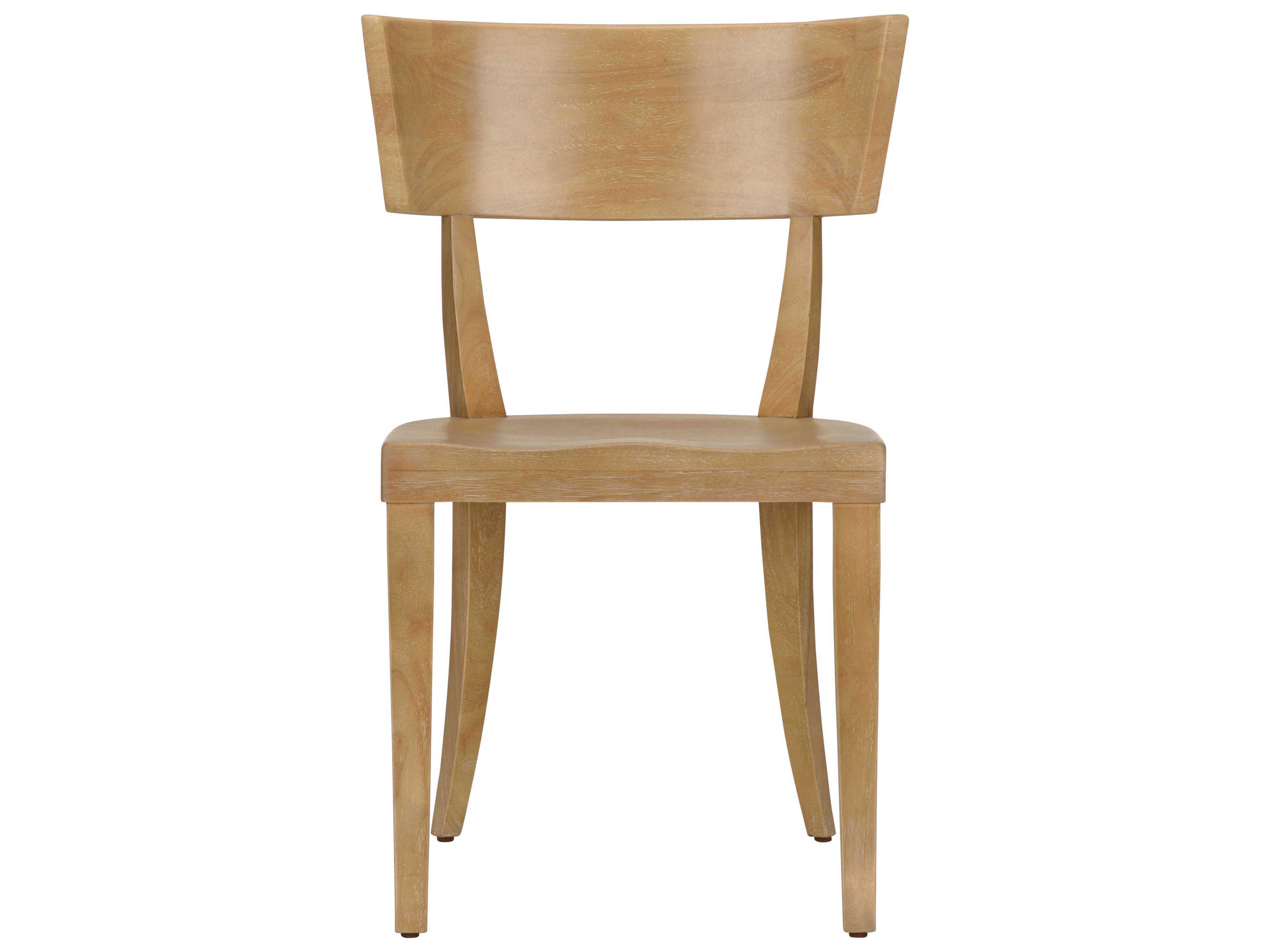 Wildwood Juhl Rubberwood Brown Side Dining Chair