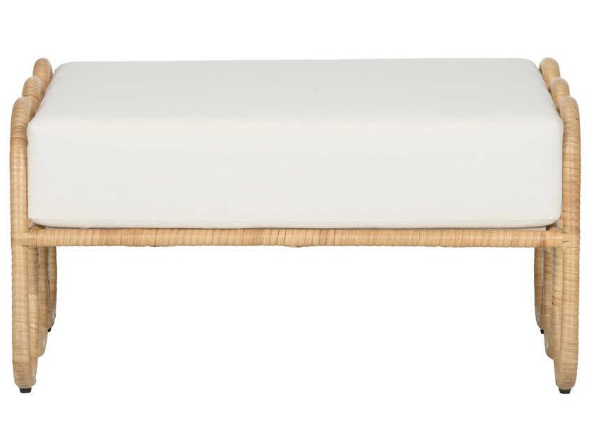 Wildwood Cuixmala Natural Off White Ottoman