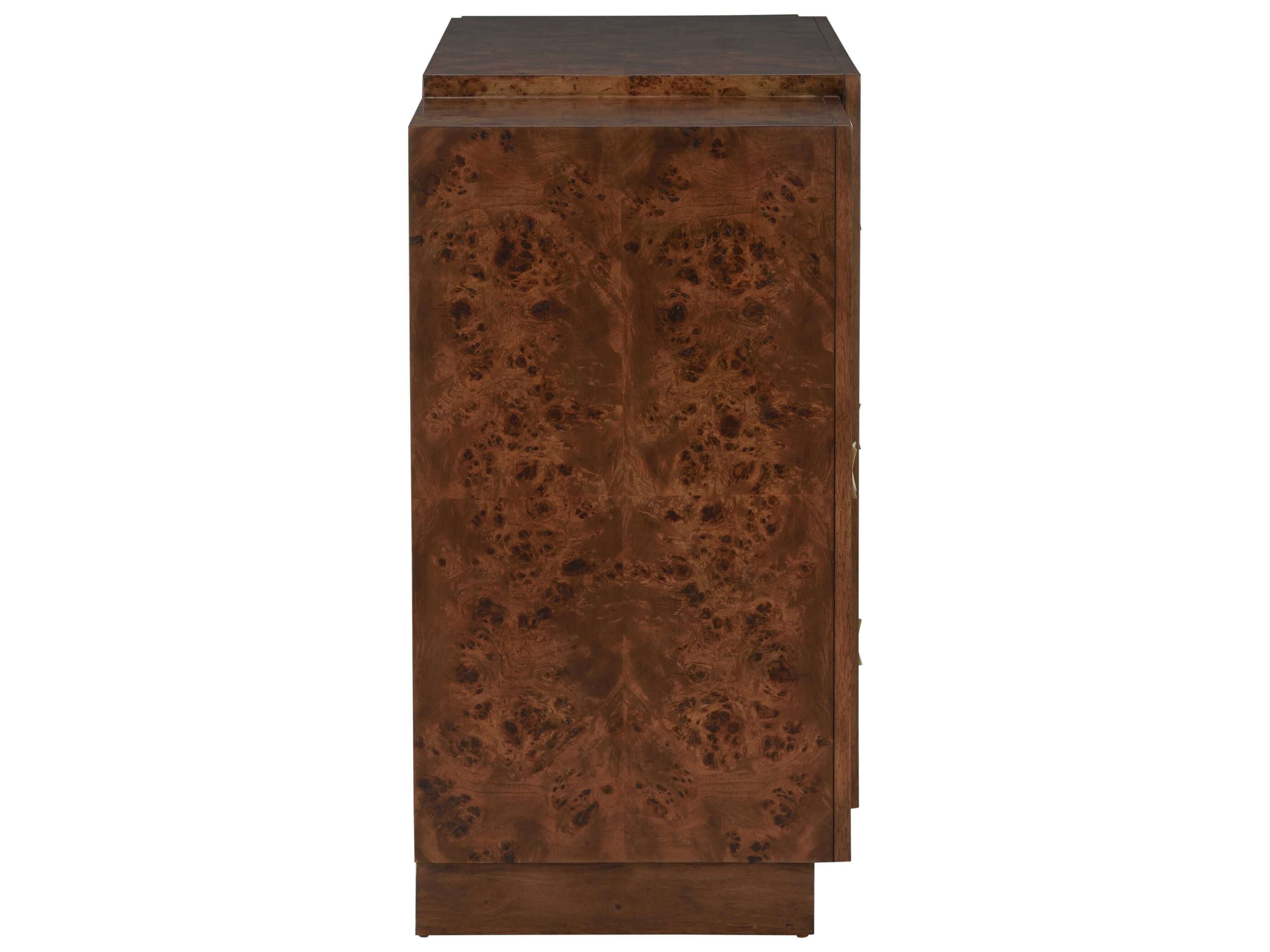 Wildwood Robinson Burl Veneer Brown Accent Chest