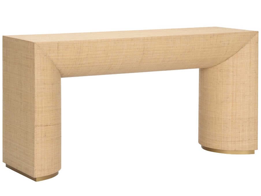Wildwood Shiga Kamo Rectangular Natural Console Table