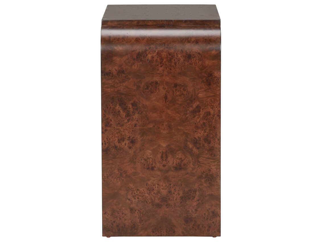 Wildwood Shiga Gion Rectangular Mappa Burl End Table